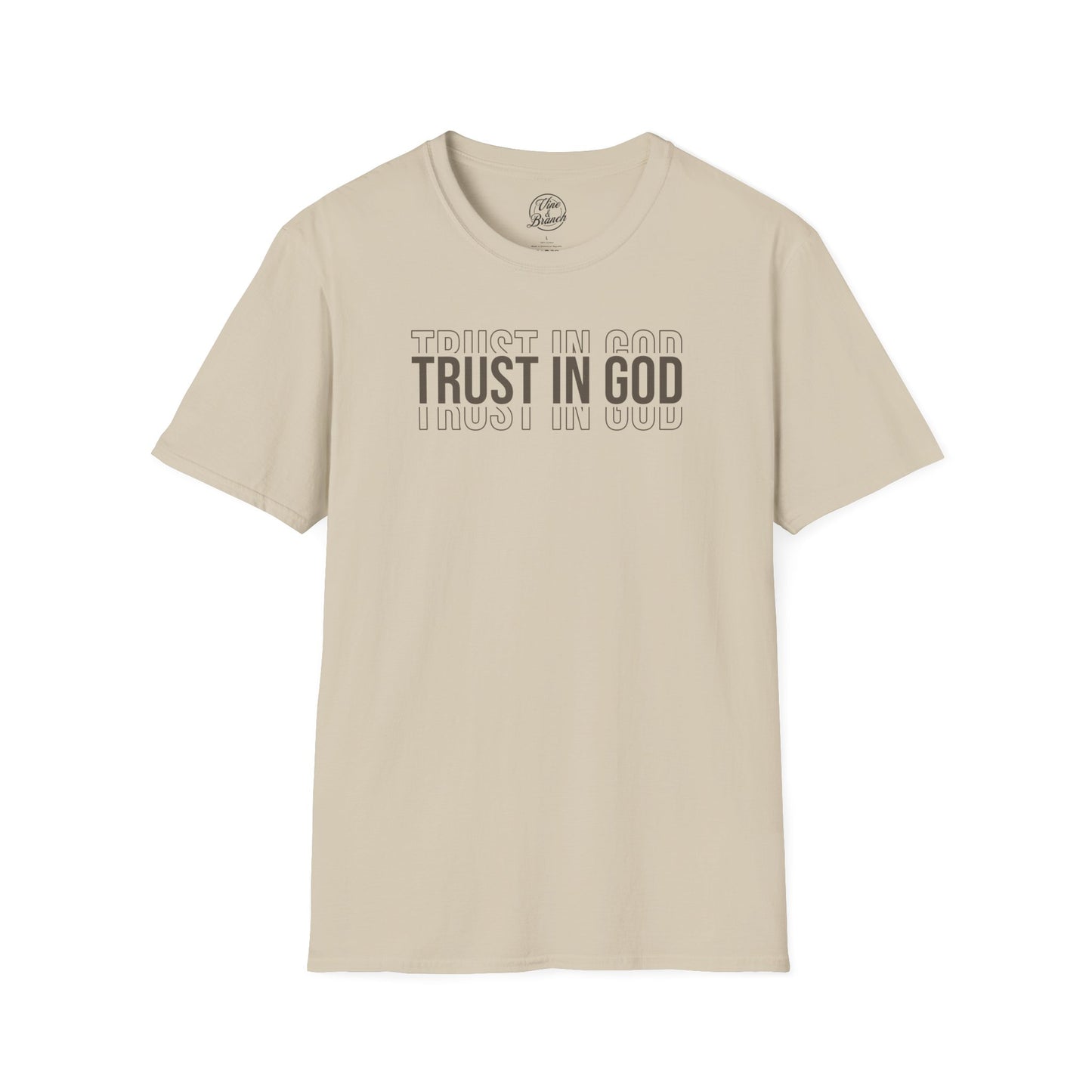 "Trust In God" Unisex Softstyle Tee