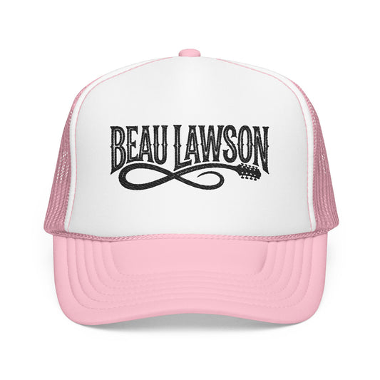 Beau Lawson Pink Foam Trucker Hat