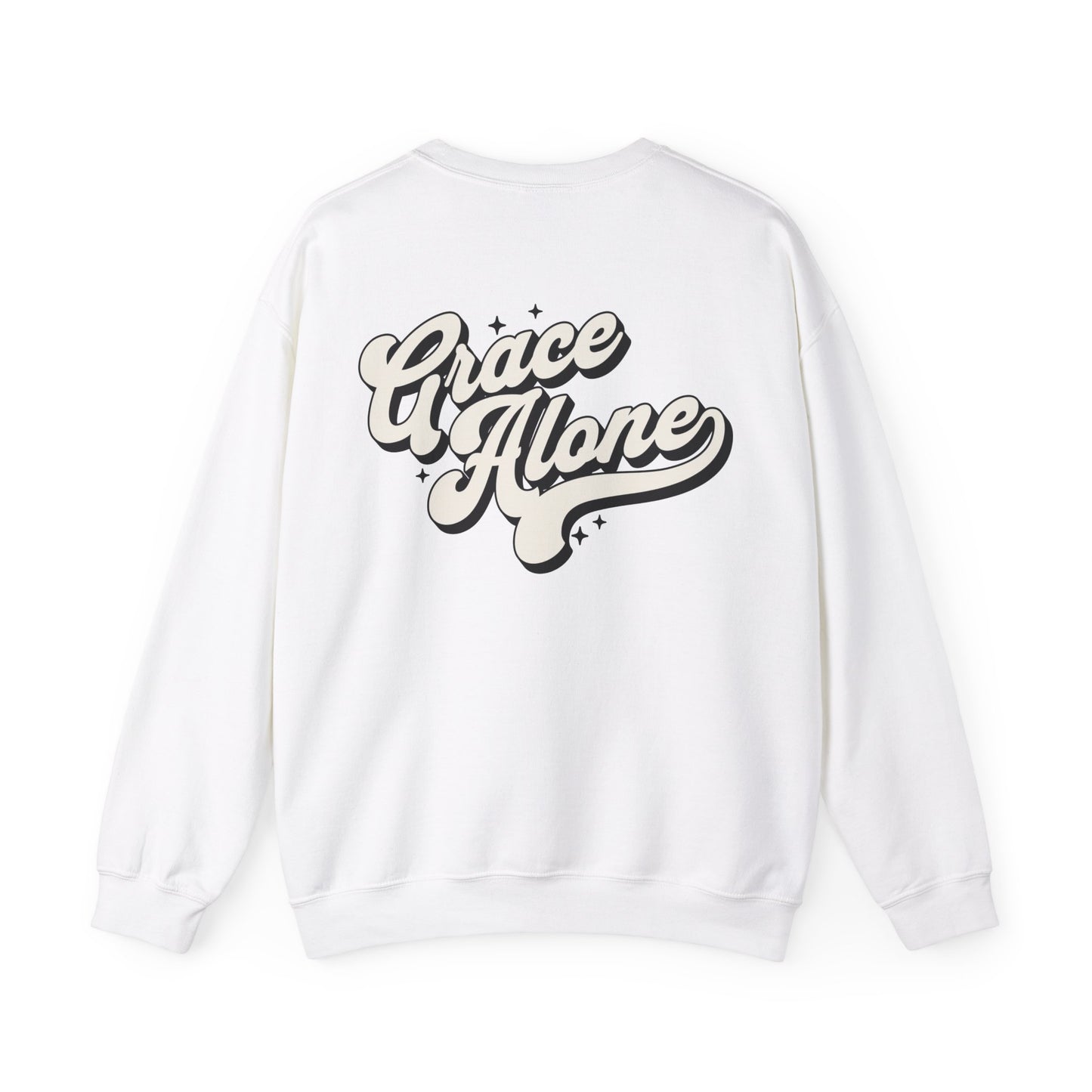 "Grace Alone" Adult Crewneck Sweatshirt