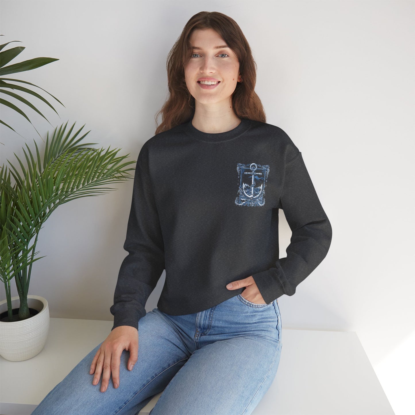 "Anchor for the Soul" Adult Crewneck Sweatshirt