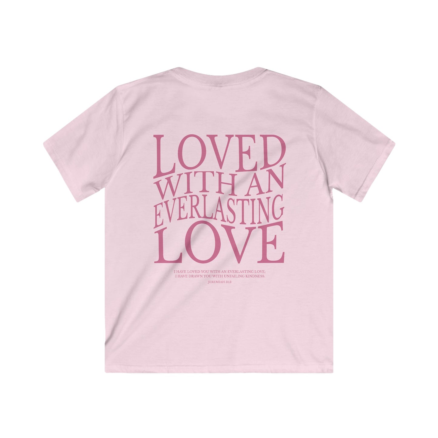 "Everlasting Love" Kids Softstyle Tee