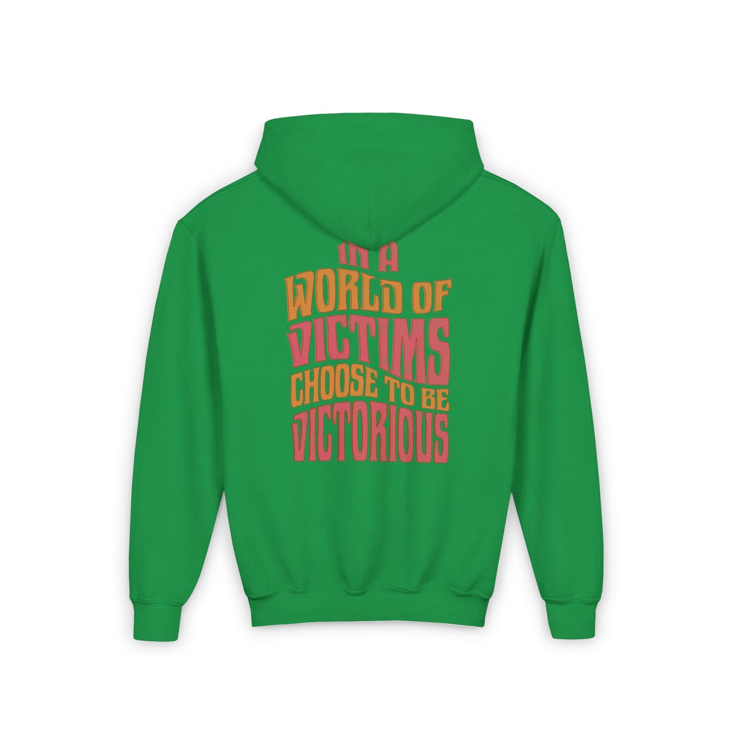 "Choose To Be Victorious" Kids Heavy Weight Hoodie