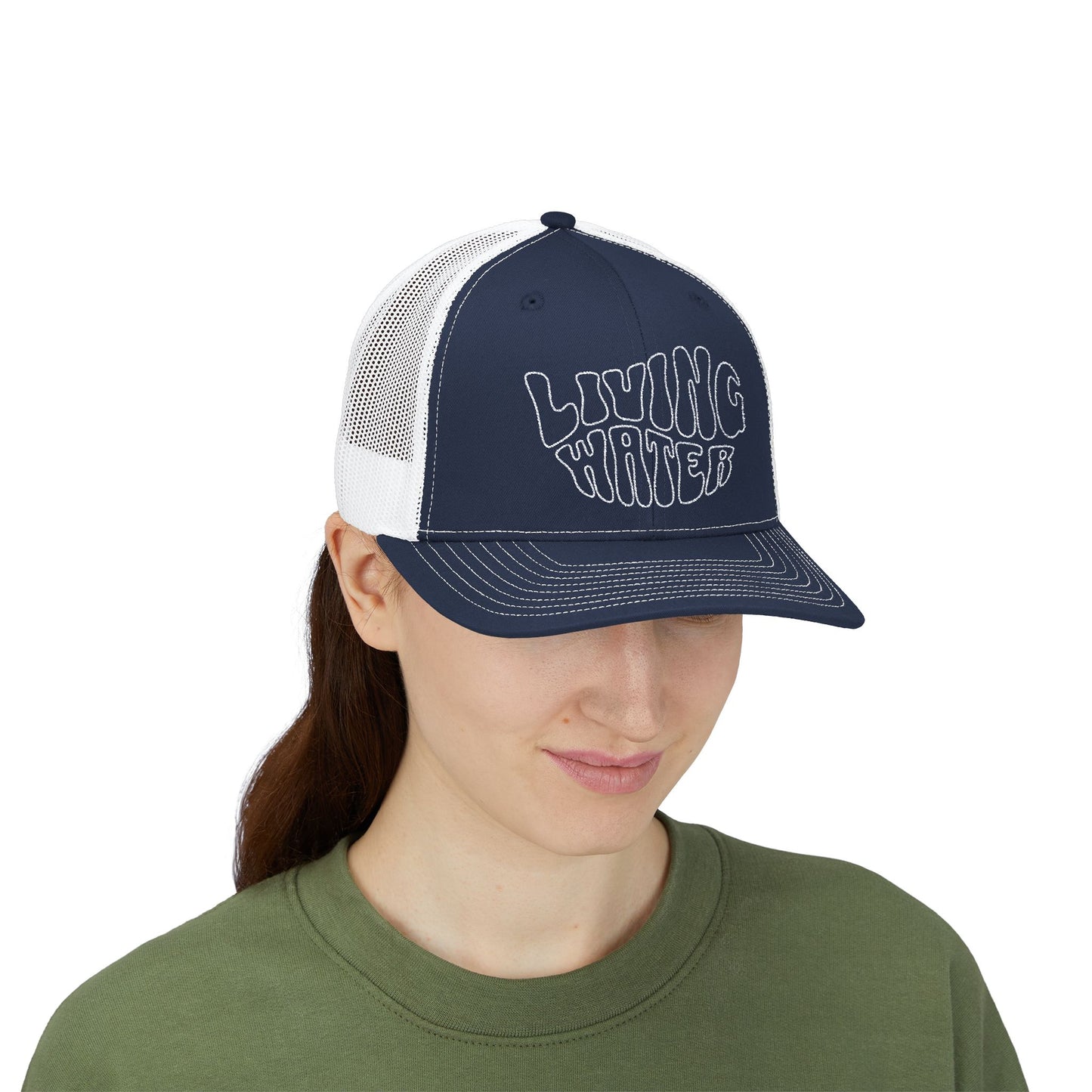 Trucker Hat "Living Water" Snapback