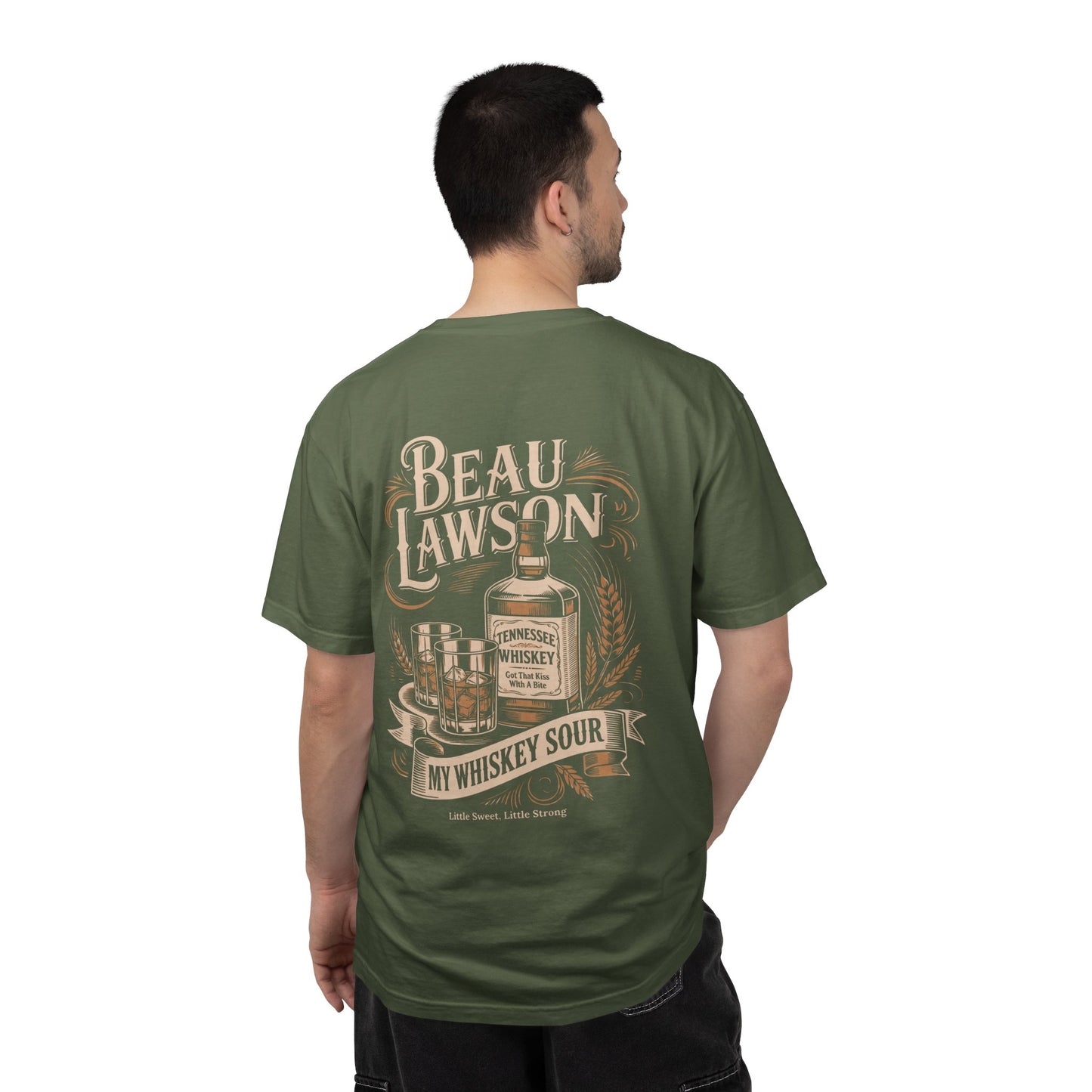 Beau Lawson "My Whiskey Sour" Western Unisex Garment-Dyed T-shirt