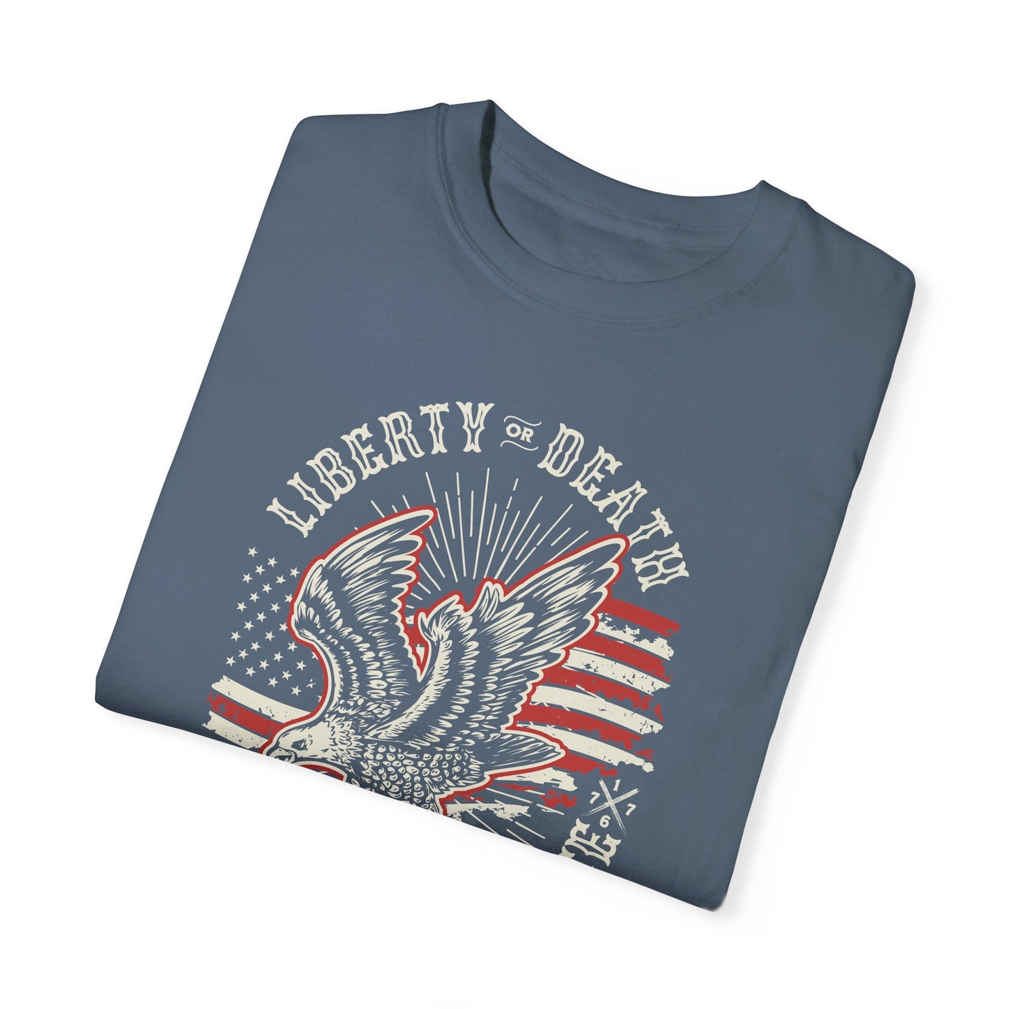 "Liberty or Death" Adult Unisex Garment-Dyed Tee