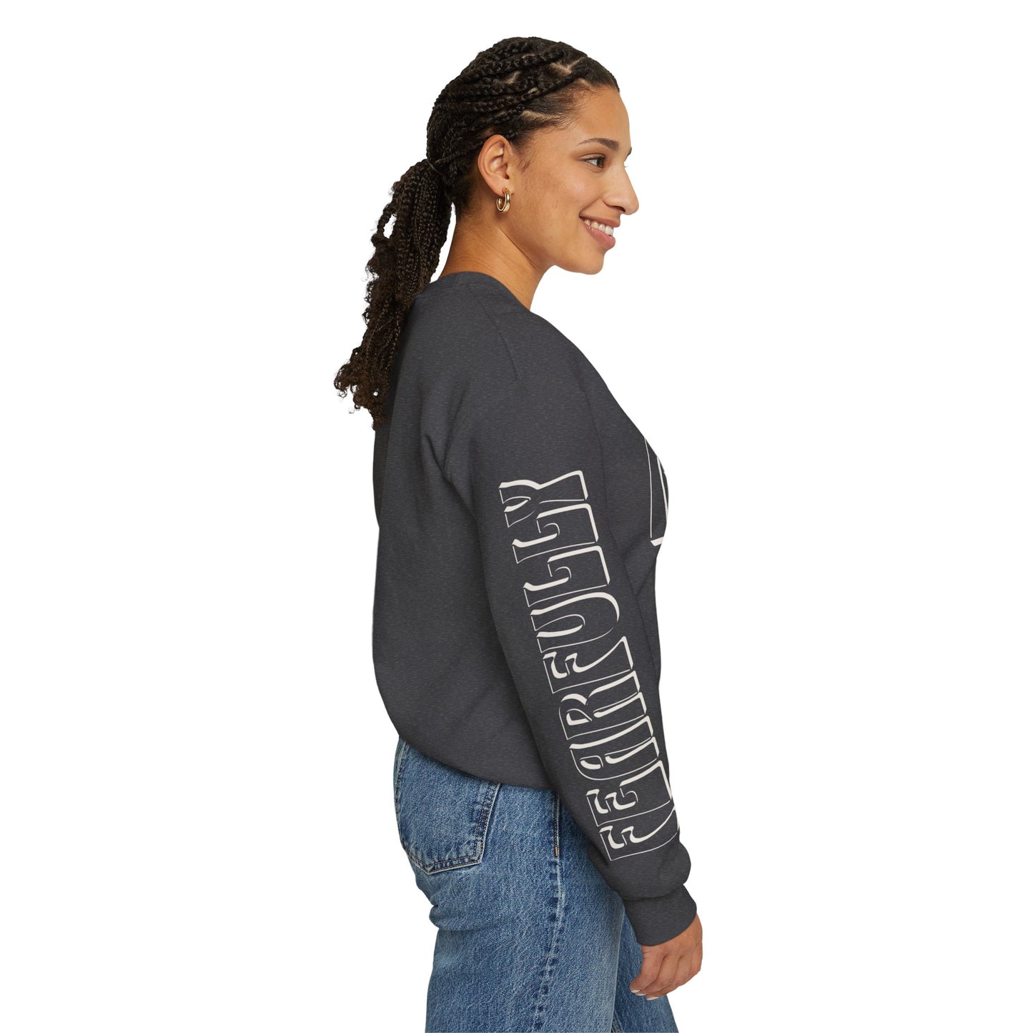 "Fearfully Wonderfully Made" Adult Crewneck Sweatshirt