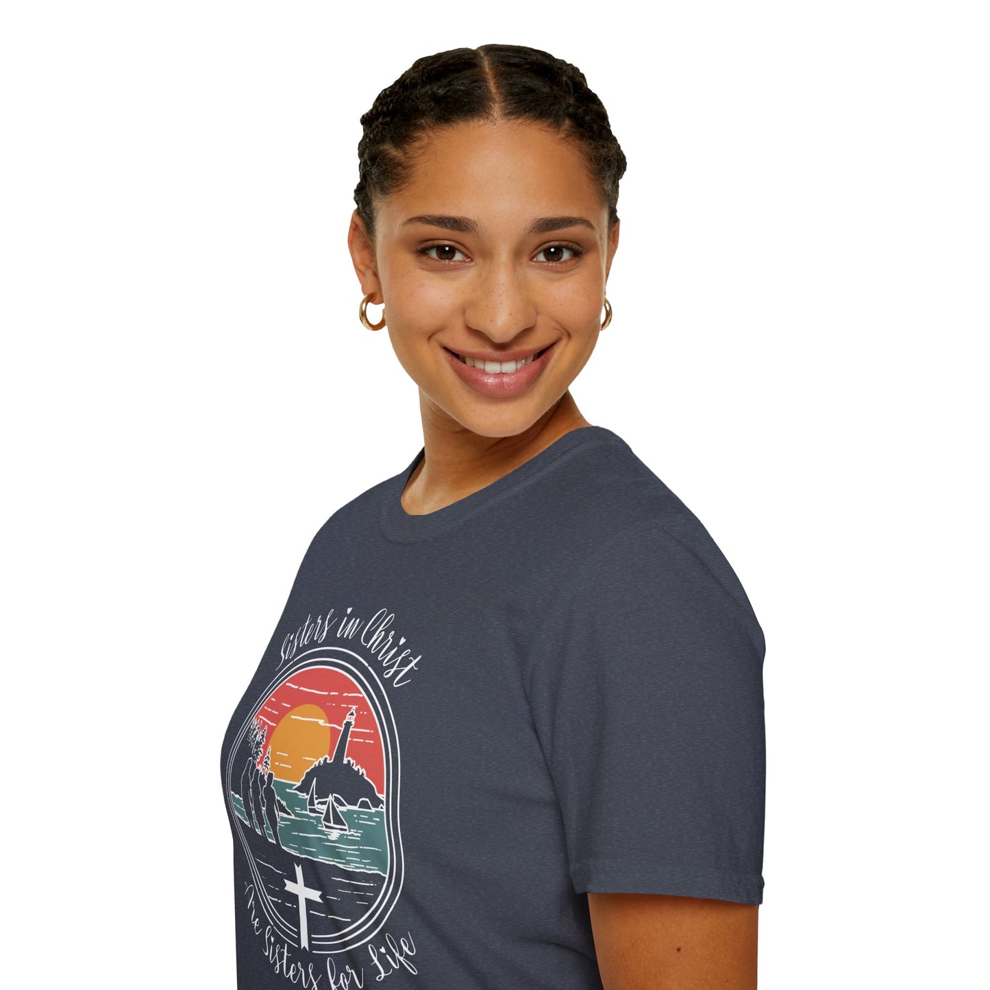 "Sisters In Christ" Unisex Softstyle T-Shirt