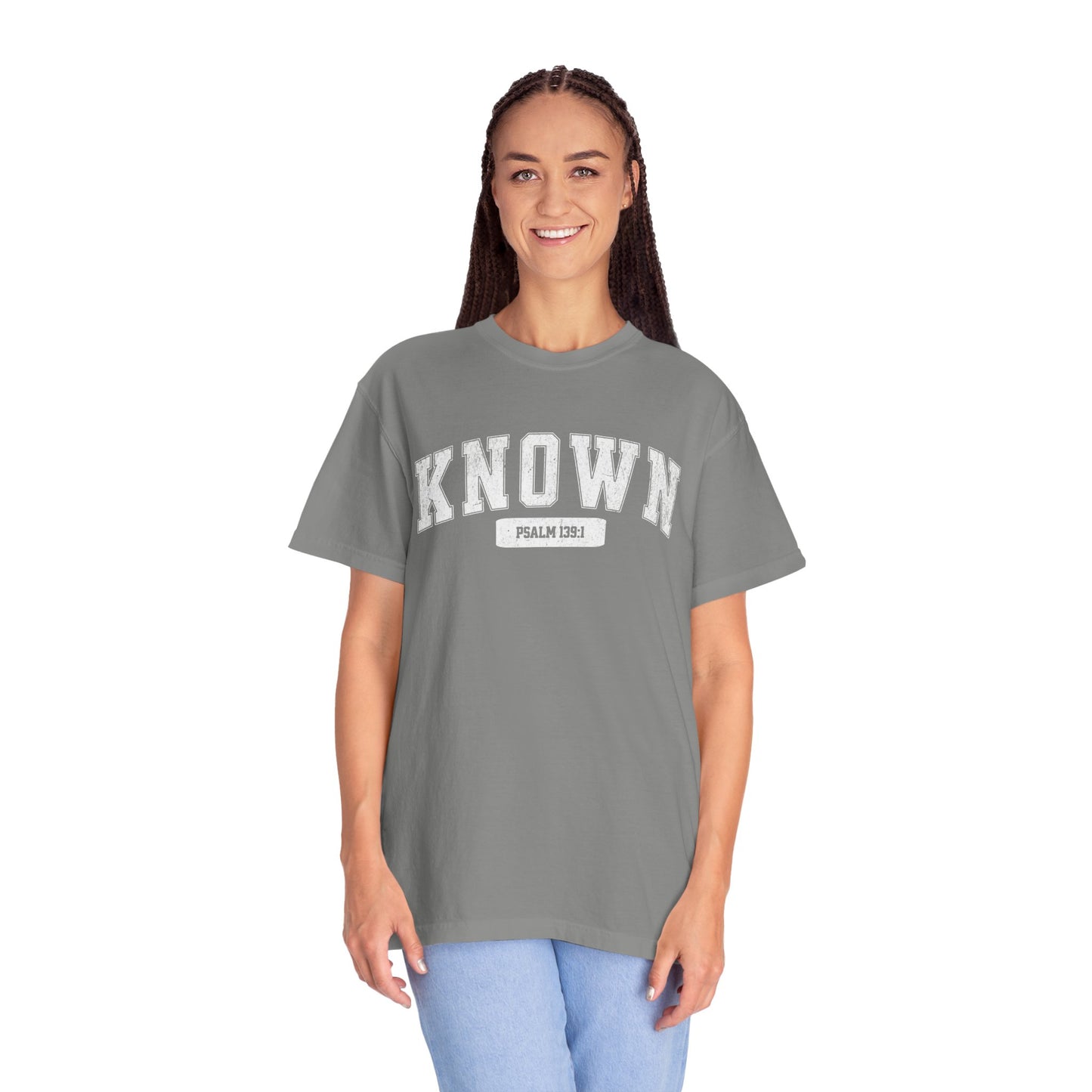 VARSITY "KNOWN" UNISEX PREMIUM TEE