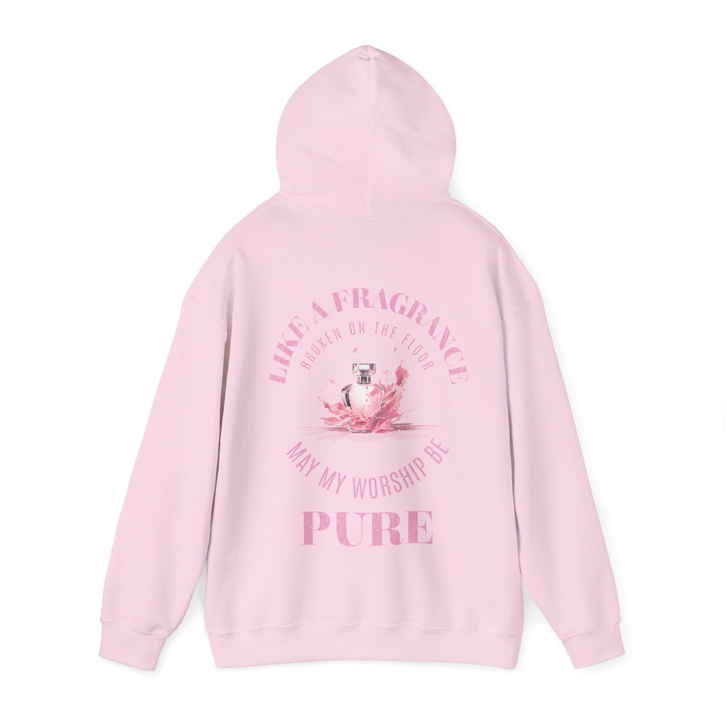 "Pure Worship" Pink Adult Unisex Hoodie