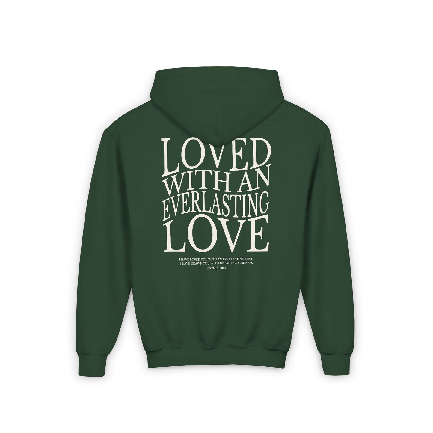 "Everlasting Love" Kids Heavy Weight Hoodie