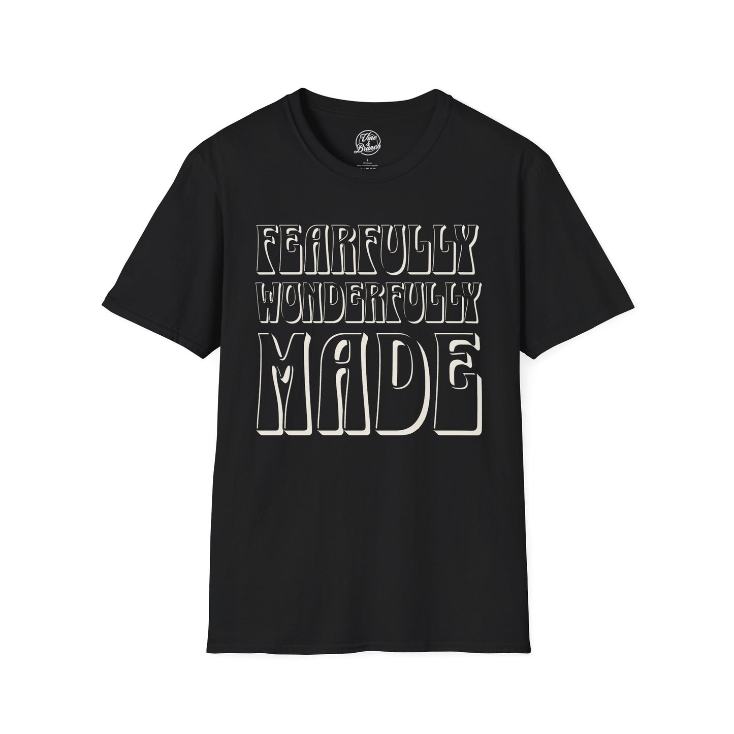 "Fearfully Wonderfully Made" Unisex Softstyle Tee