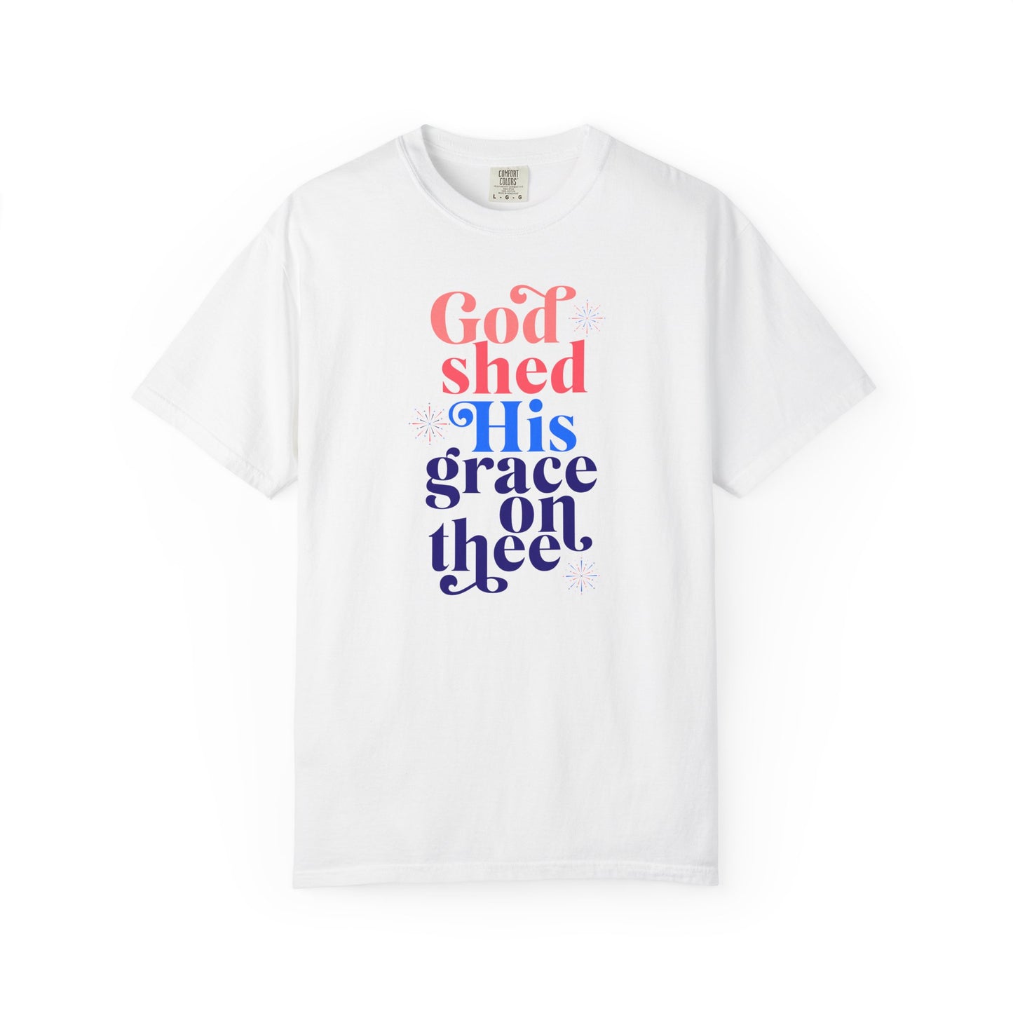 "GOD SHED HIS GRACE ON THEE" UNISEX PREMIUM TEE