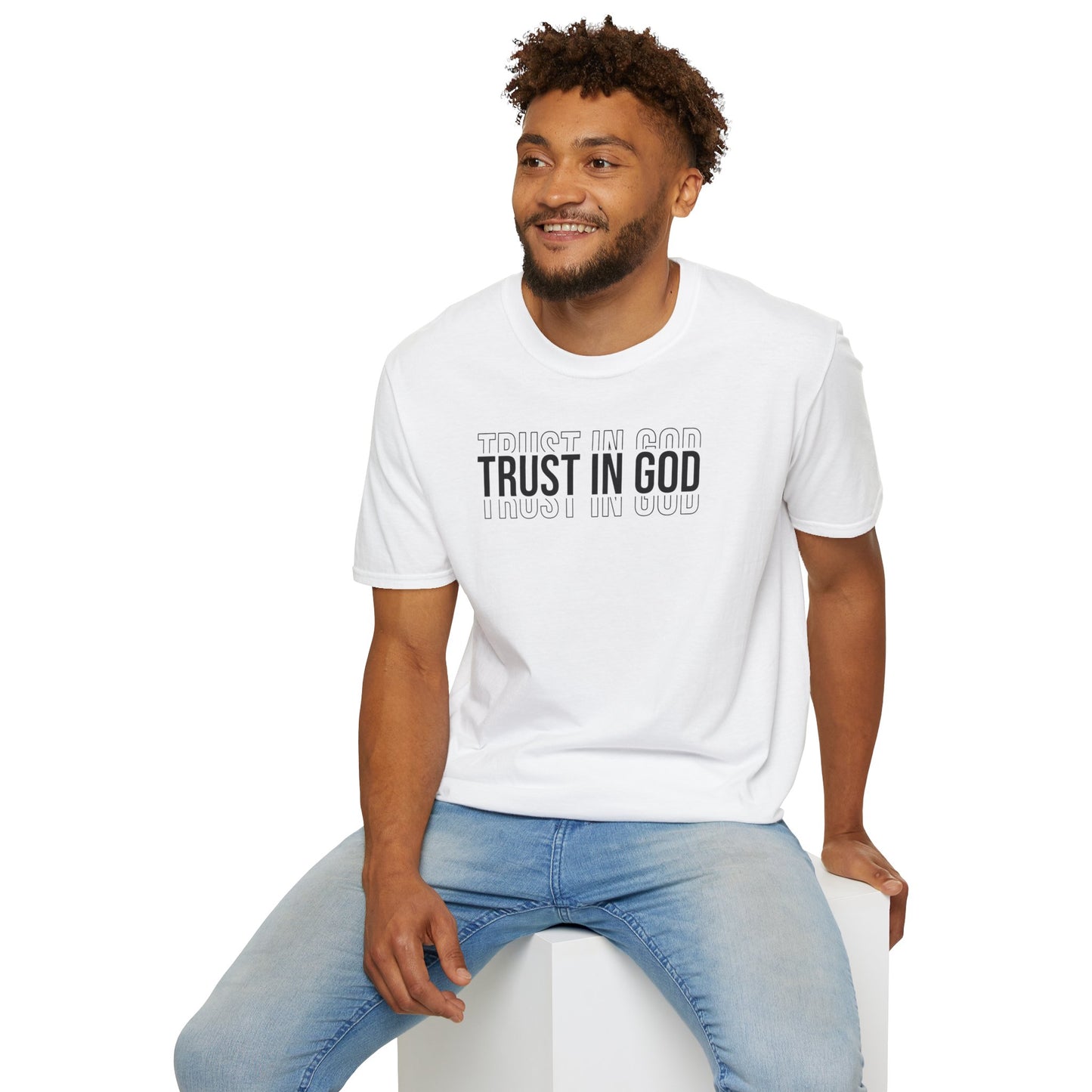 "Trust In God" Unisex Softstyle Tee