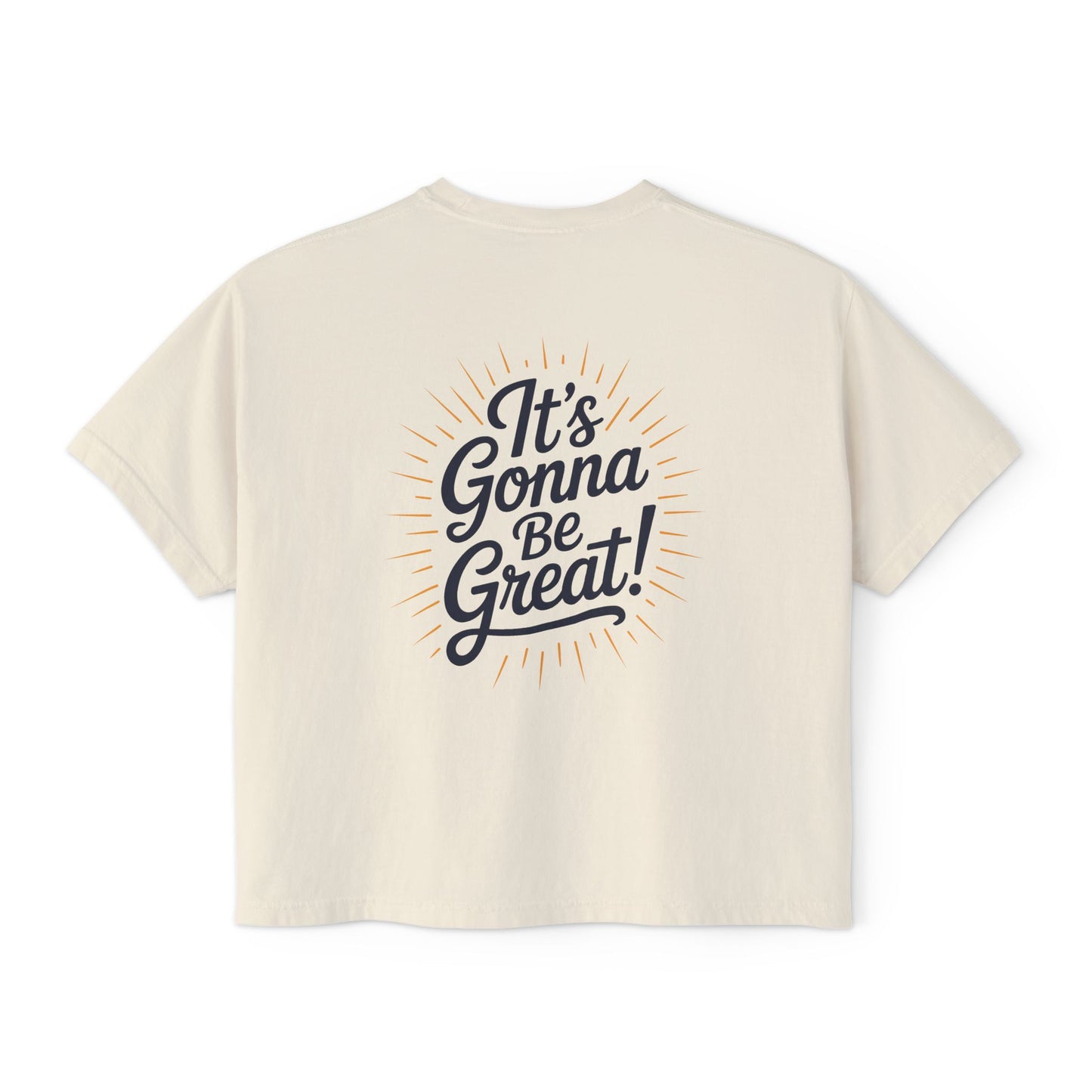 WIS "IT'S GONNA BE GREAT!" PREMIUM WOMEN'S BOXY TEE