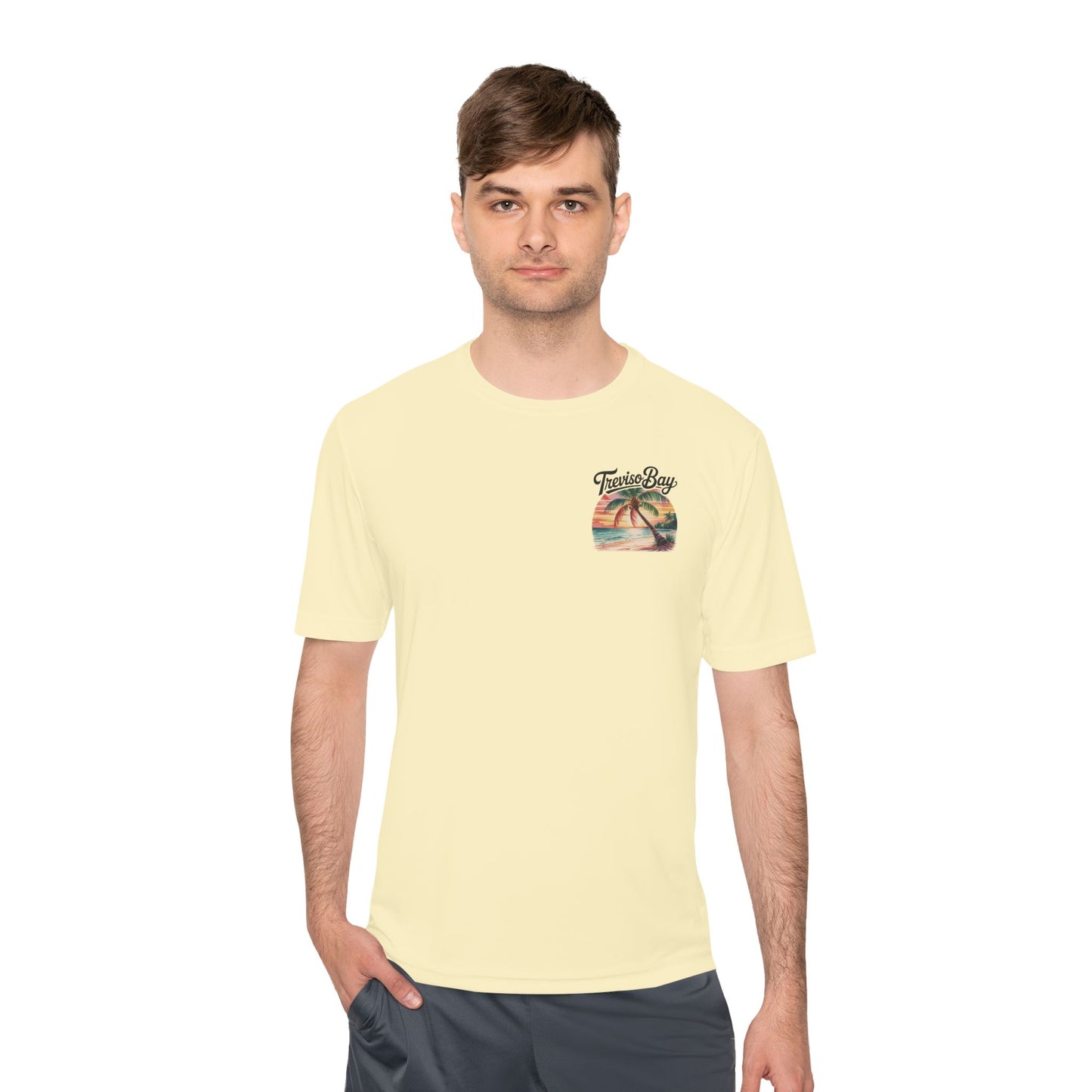 "Wasting Away in Treviso Bay" Unisex Moisture Wicking Tee