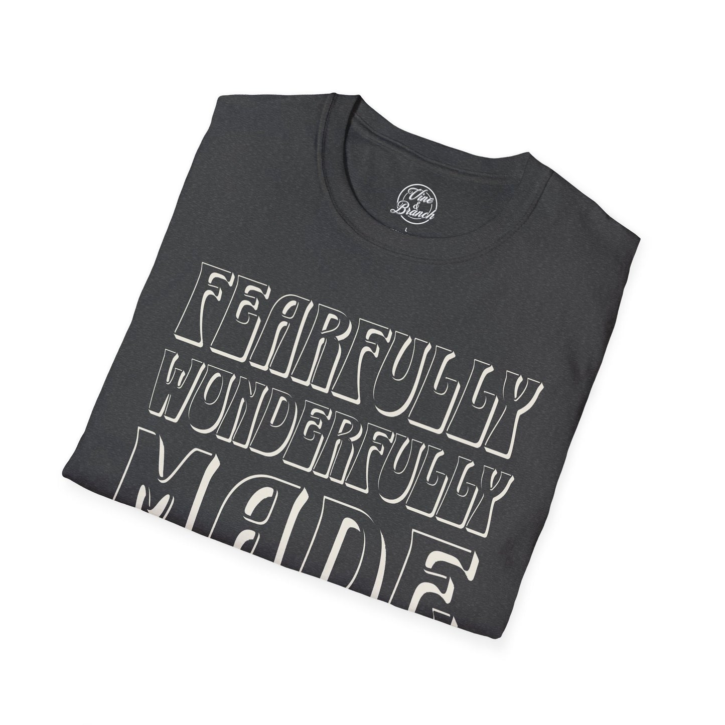 "Fearfully Wonderfully Made" Unisex Softstyle Tee