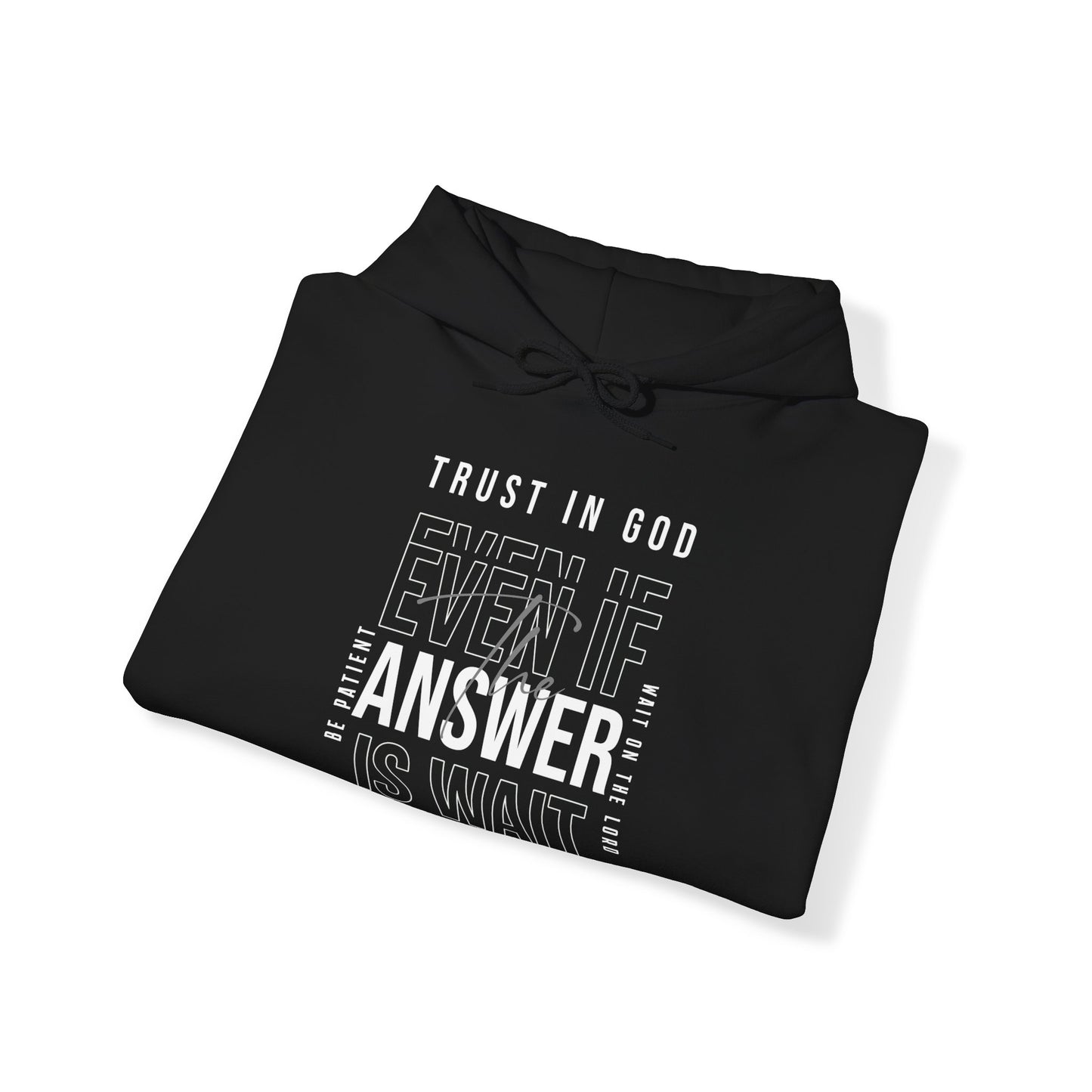 "Trust In God" Adult Unisex Hoodie