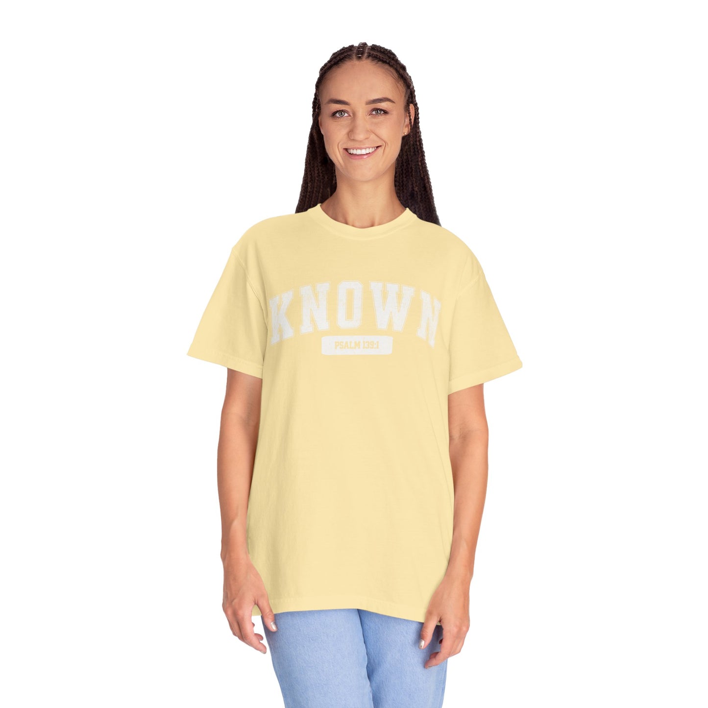 VARSITY "KNOWN" UNISEX PREMIUM TEE