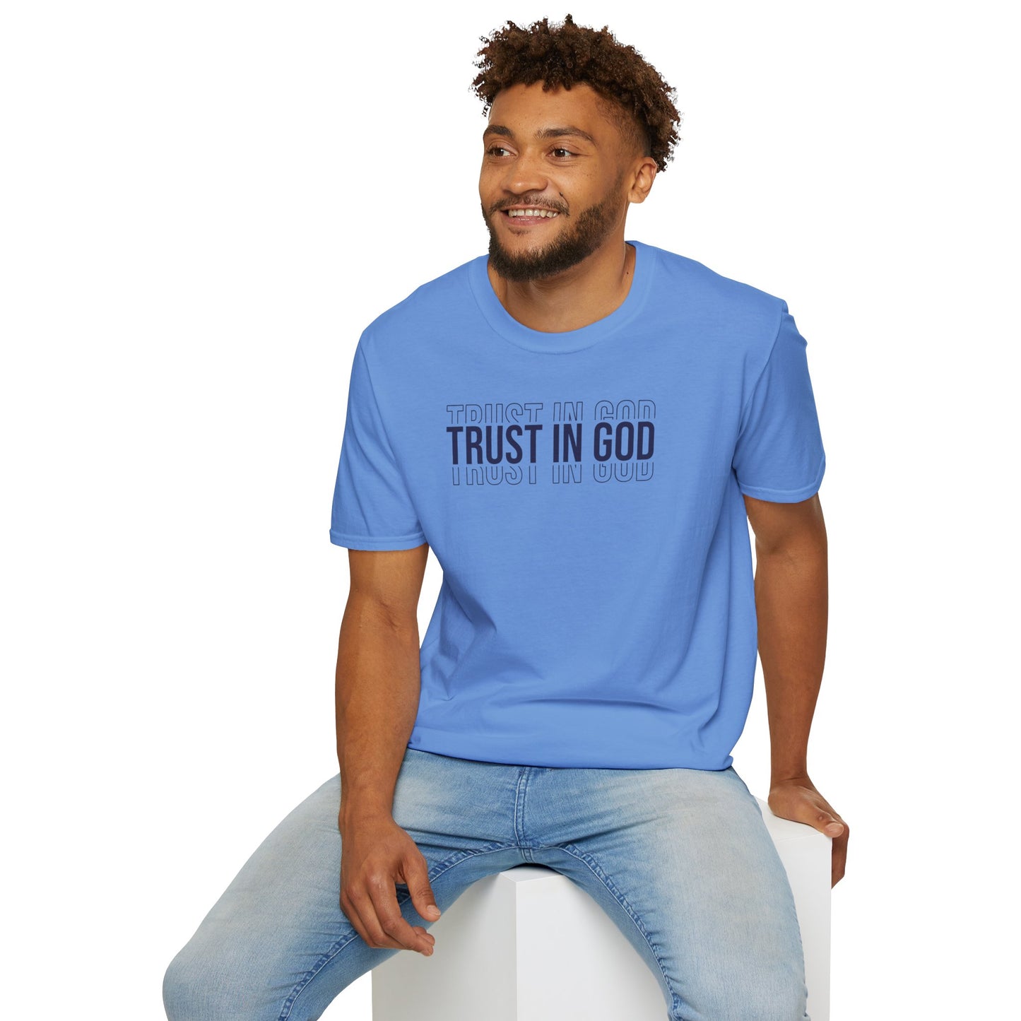 "Trust In God" Unisex Softstyle Tee