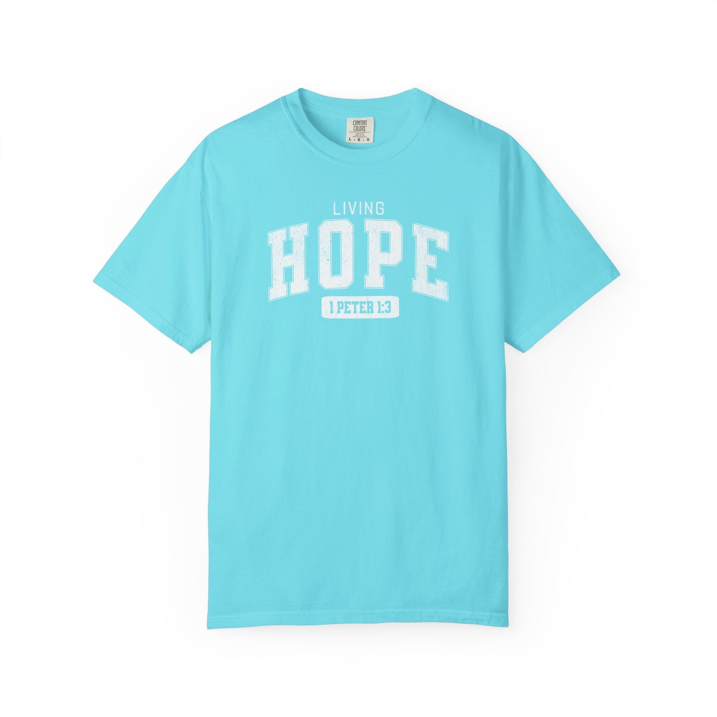 VARSITY "LIVING HOPE" UNISEX PREMIUM TEE
