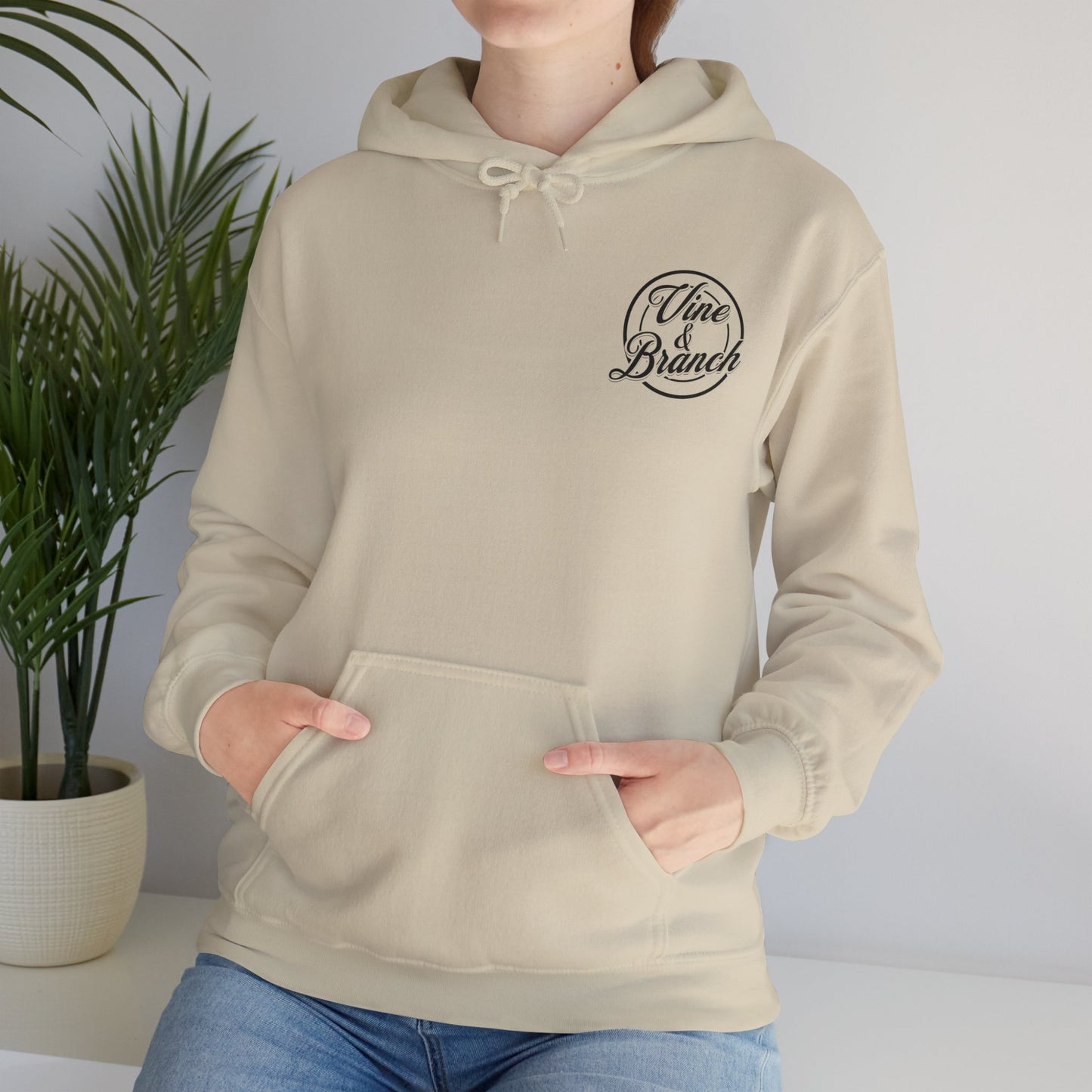 "Vine & Branch" Adult Unisex Hoodie