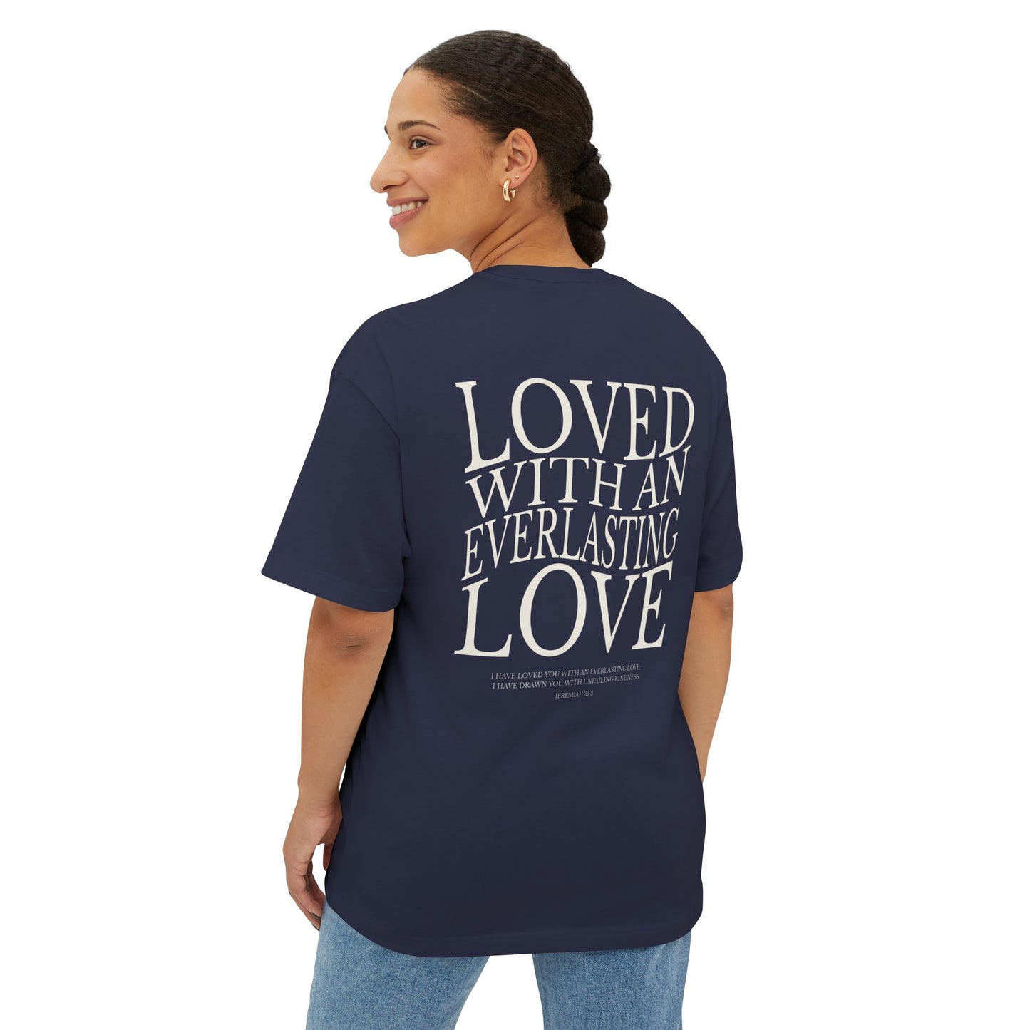 "Everlasting Love" Adult Unisex Oversized Boxy Tee