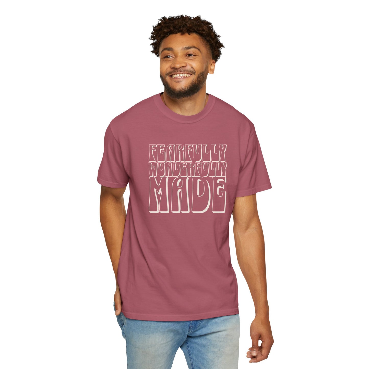 "FEARFULLY WONDERFULLY MADE" UNISEX PREMIUM TEE