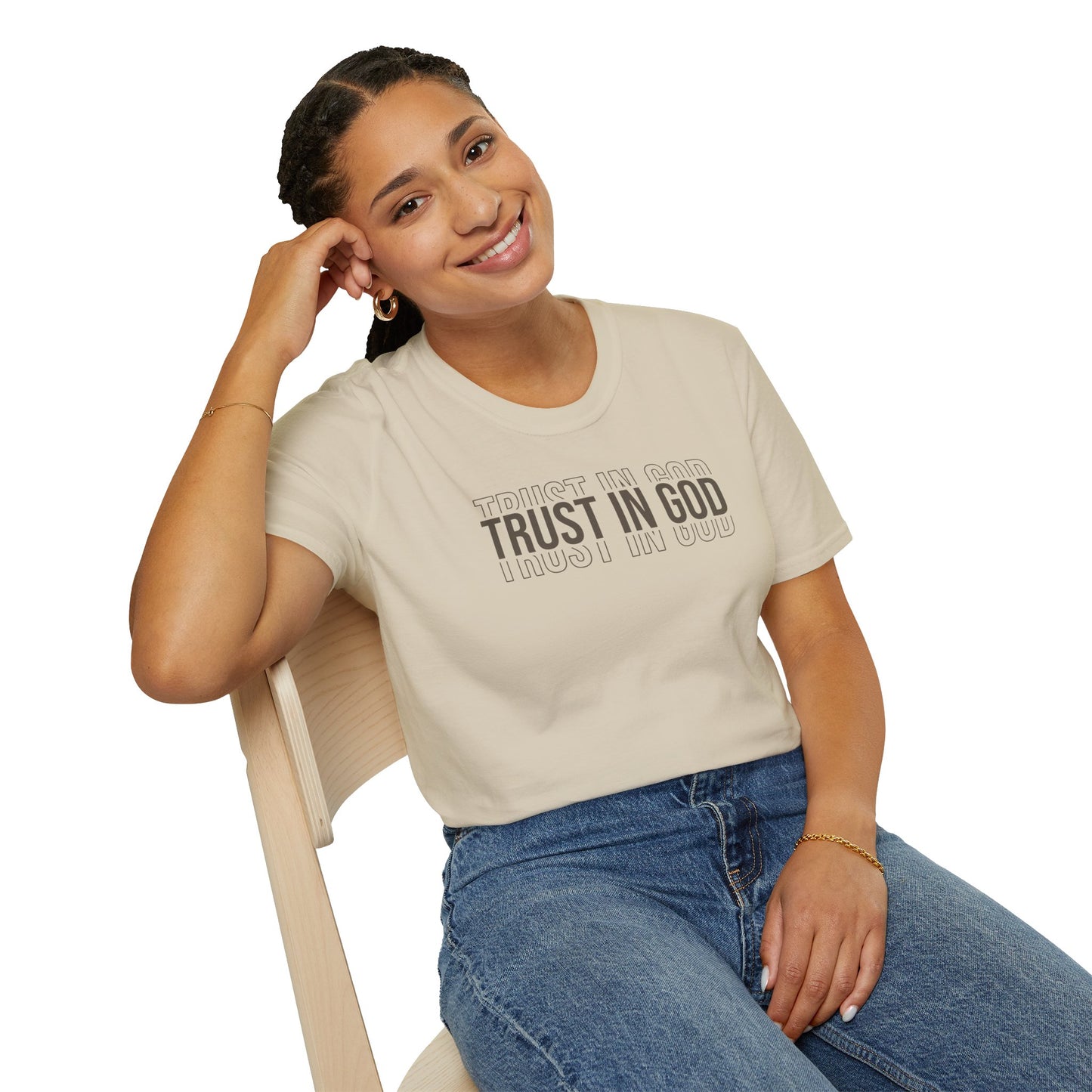 "Trust In God" Unisex Softstyle Tee