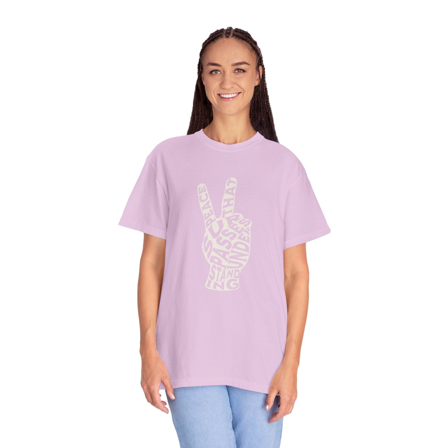 "PEACE" UNISEX PREMIUM TEE