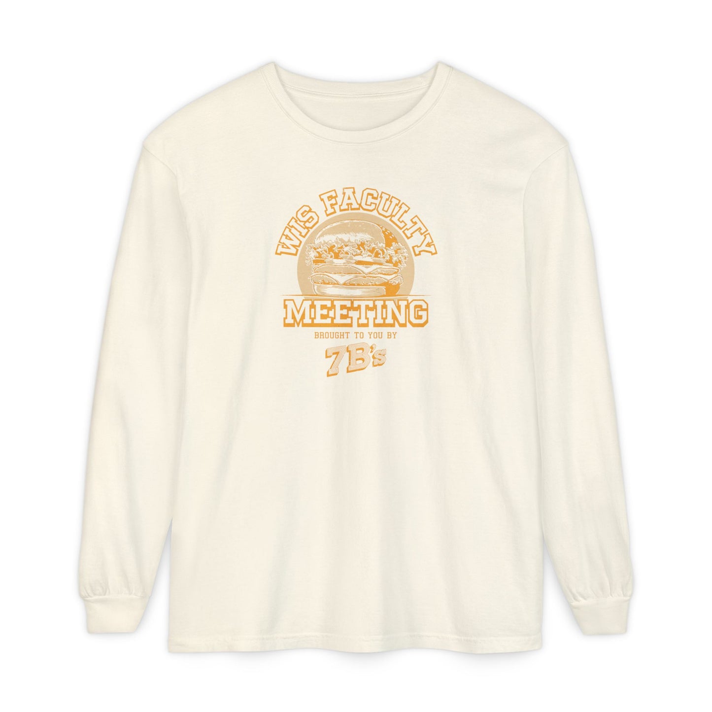 WIS "FACULTY MEETING" UNISEX PREMIUM LONG SLEEVE TEE