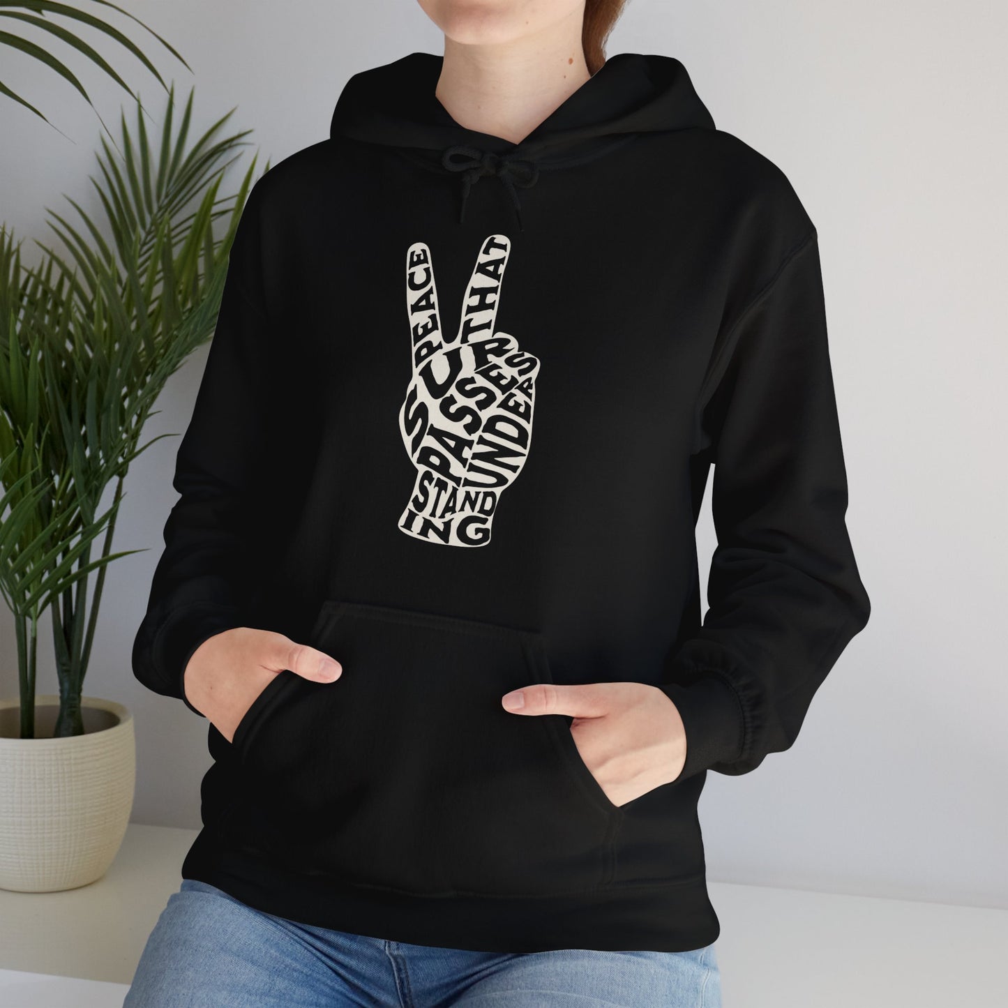 "Peace" Adult Unisex Hoodie