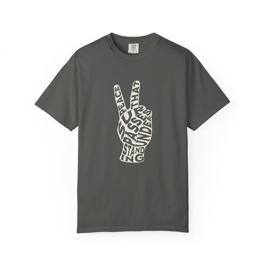 "PEACE" UNISEX PREMIUM TEE