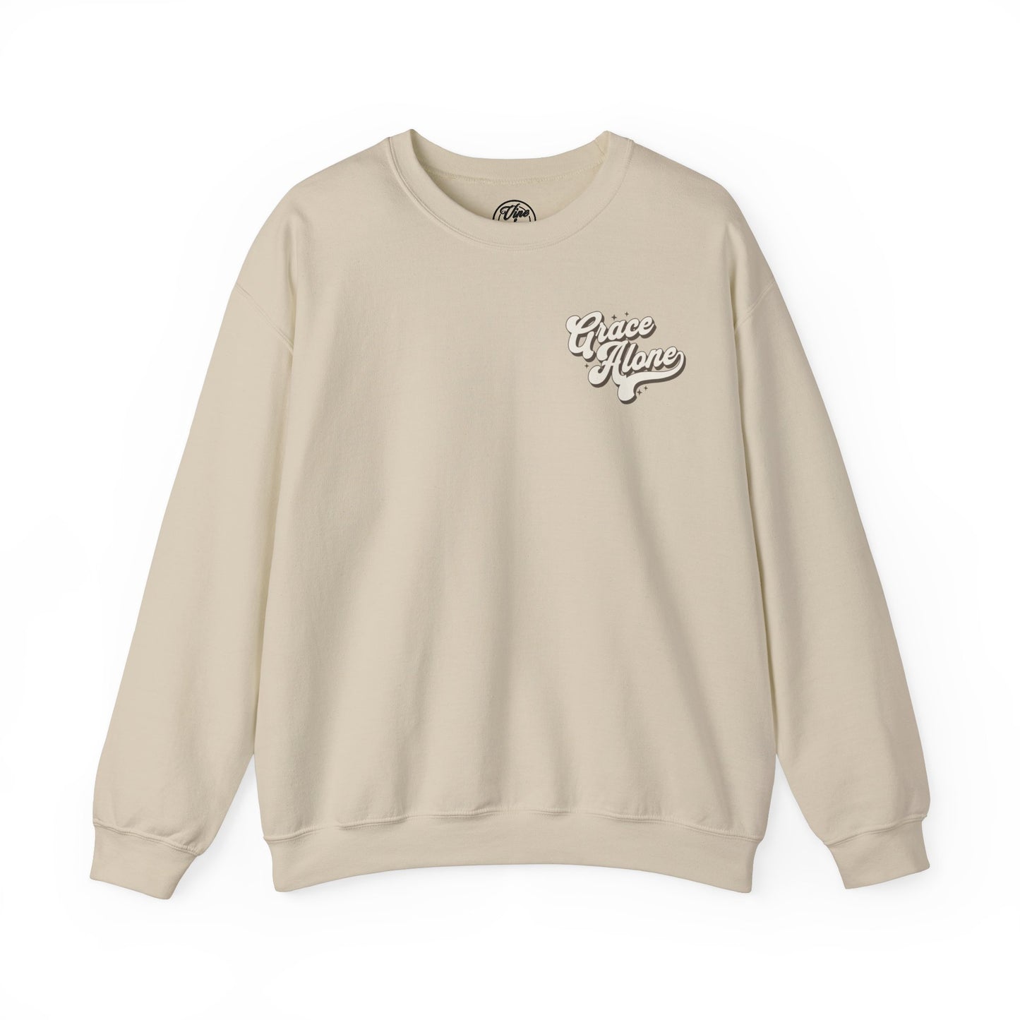 "Grace Alone" Adult Crewneck Sweatshirt