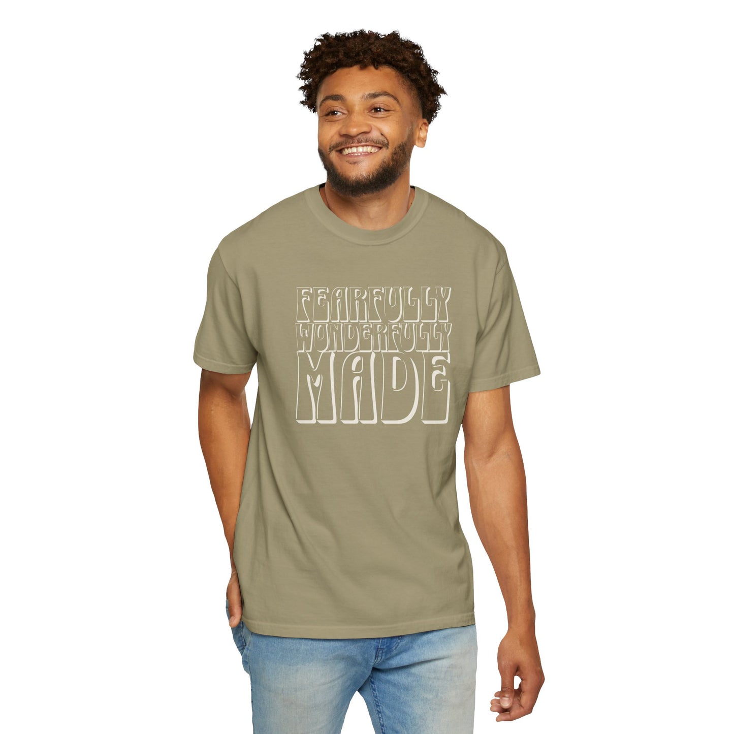 "FEARFULLY WONDERFULLY MADE" UNISEX PREMIUM TEE