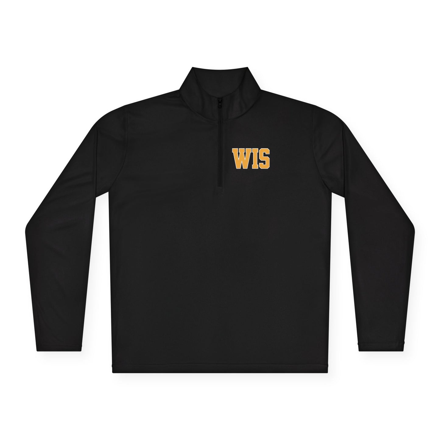 WIS "IT'S GONNA BE GREAT!" QUARTER ZIP MOISTURE WICKING PULLOVER