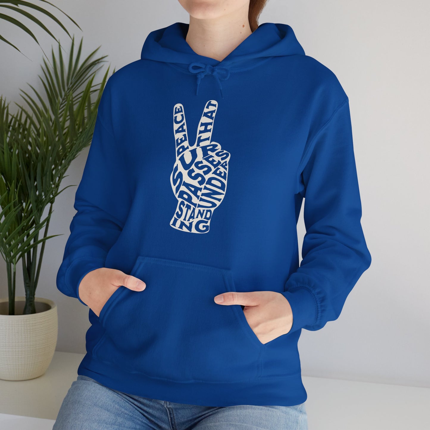 "Peace" Adult Unisex Hoodie