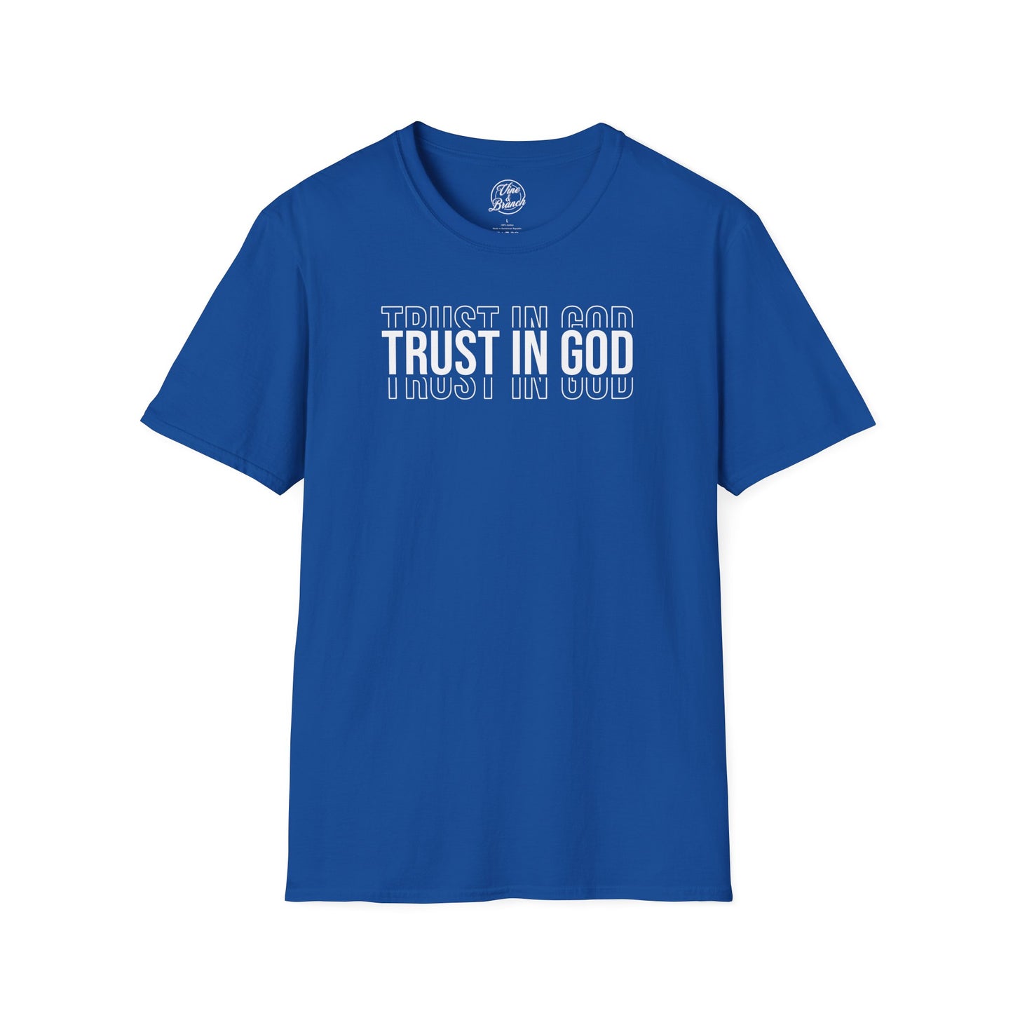 "Trust In God" Unisex Softstyle Tee