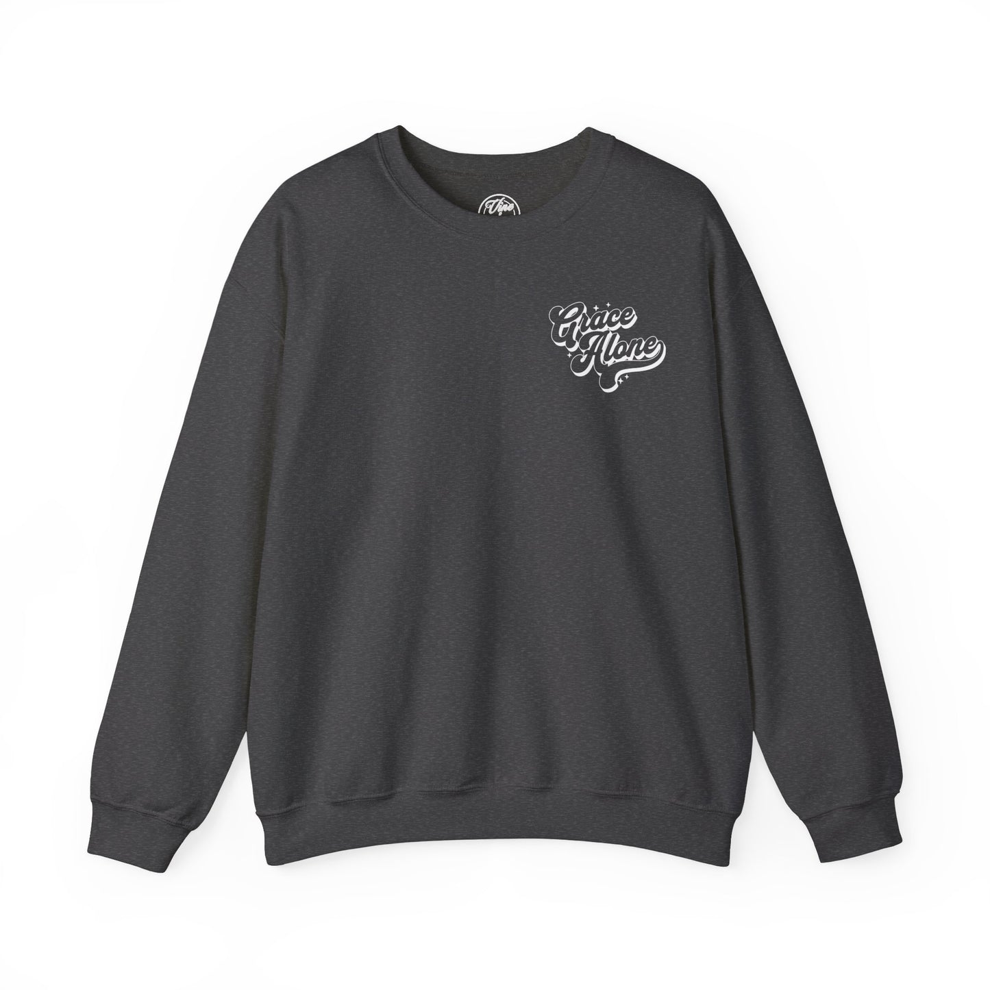 "Grace Alone" Adult Crewneck Sweatshirt