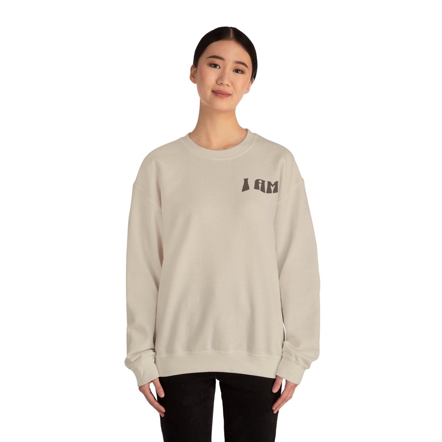 "I Am Who I Am" Adult Crewneck Sweatshirt