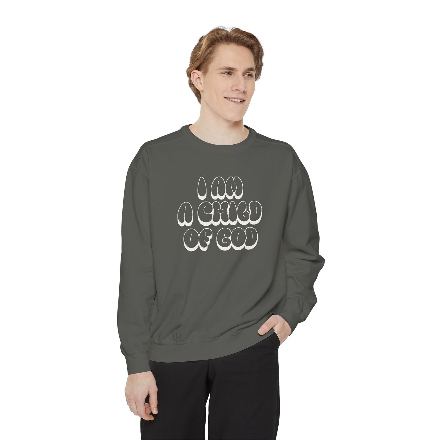 "I AM A CHILD OF GOD" UNISEX PREMIUM SWEATSHIRT