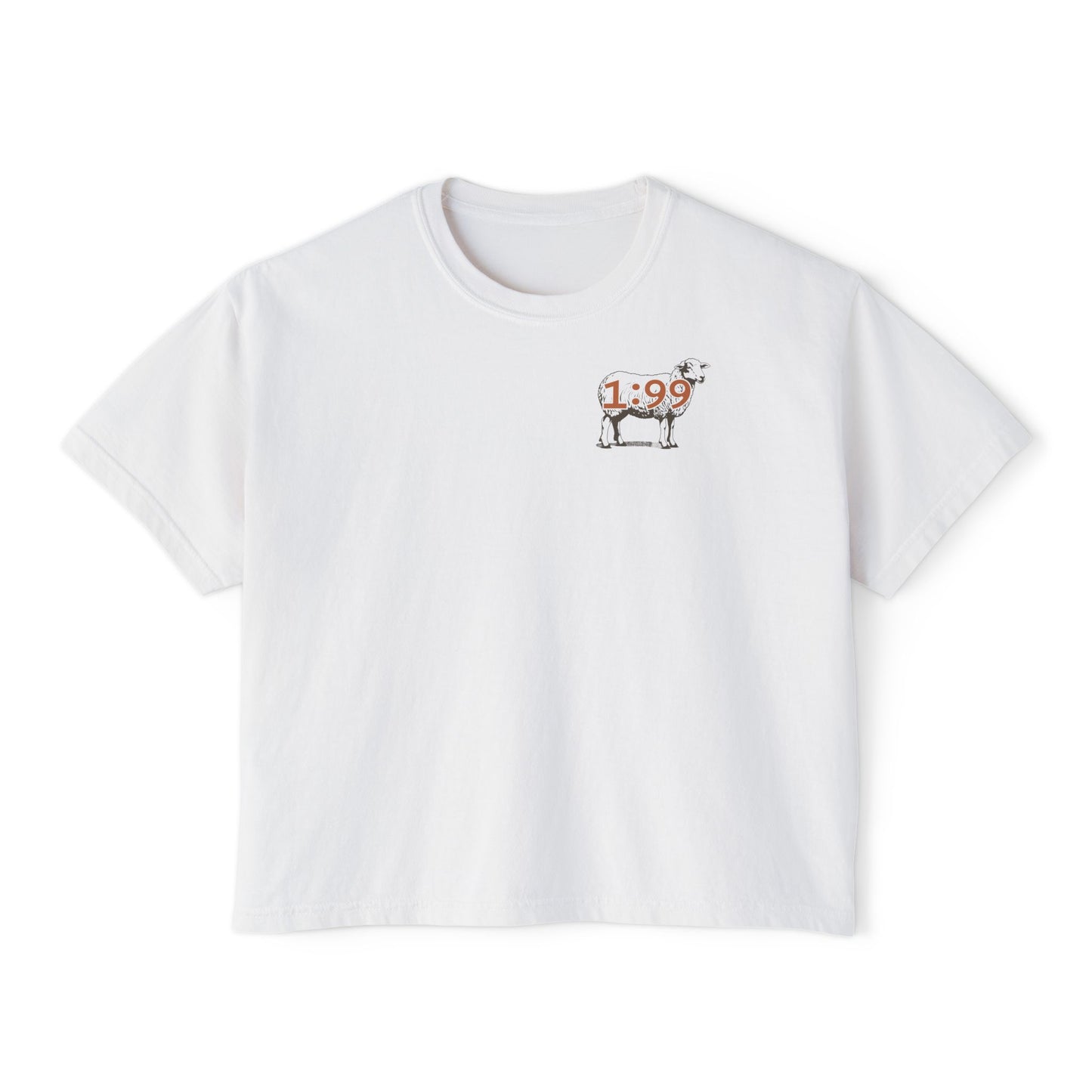 "I AM THE ONE" WOMEN'S BOXY TEE
