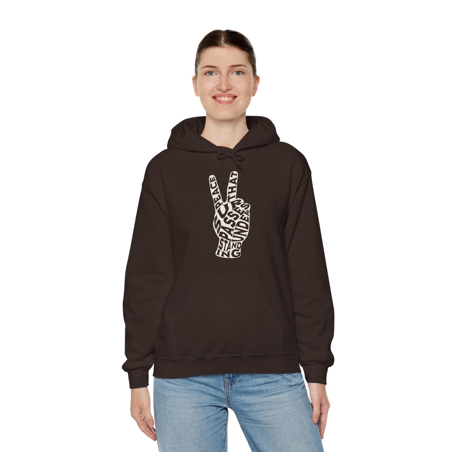 "Peace" Adult Unisex Hoodie