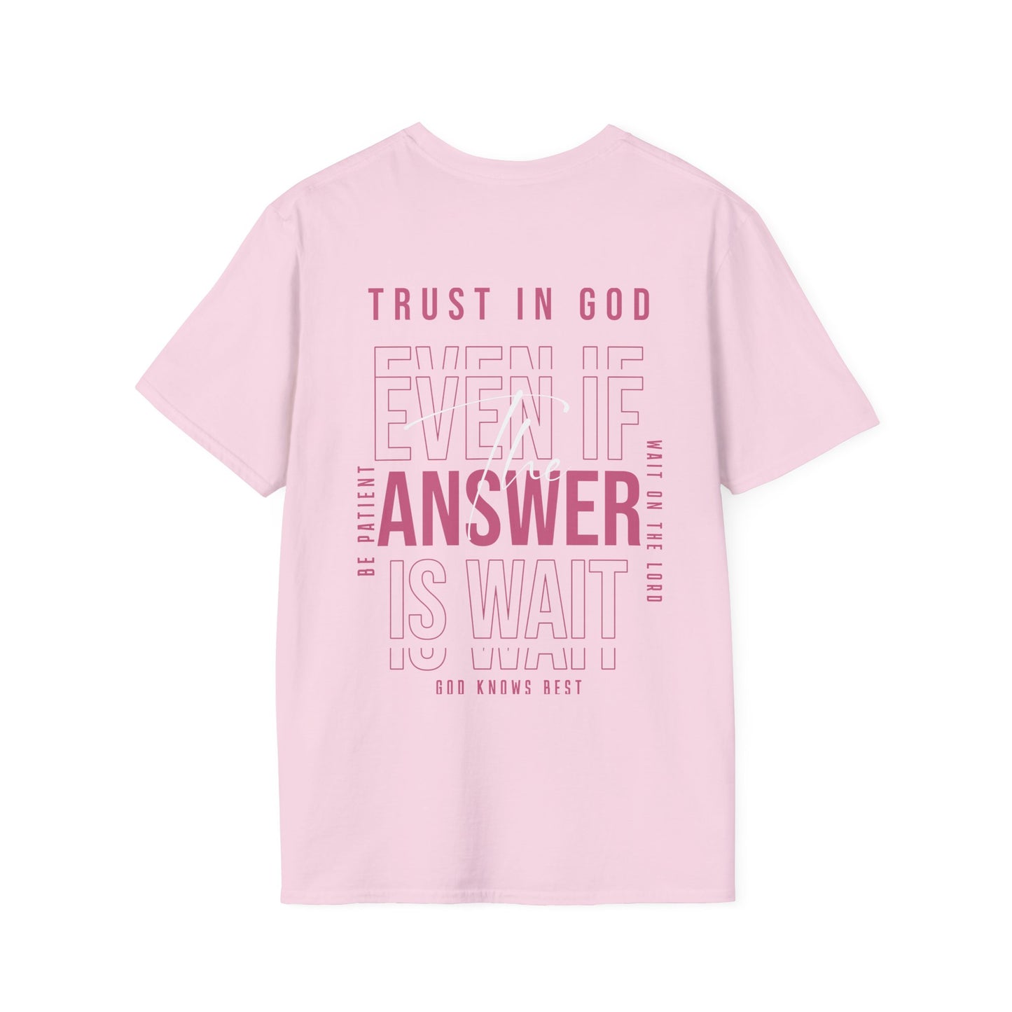 "Trust In God" Unisex Softstyle Tee