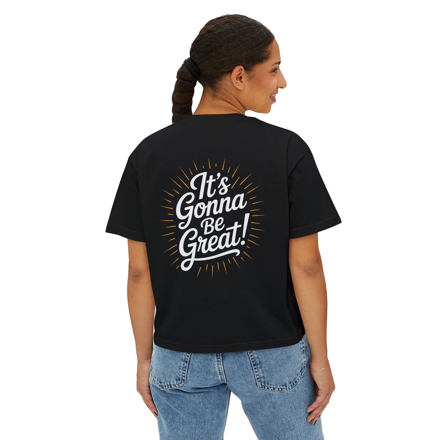WIS "IT'S GONNA BE GREAT!" PREMIUM WOMEN'S BOXY TEE
