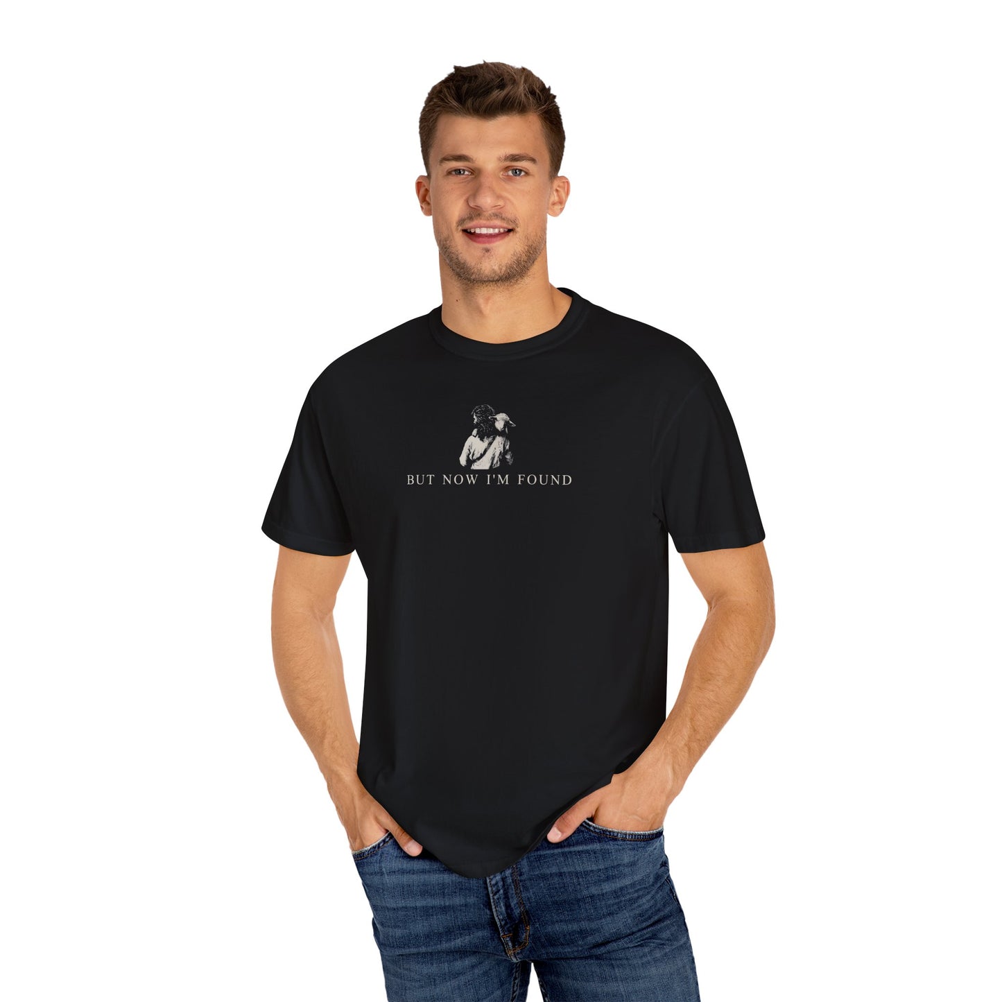 "But Now I'm Found" Adult Comfort Colors Tee