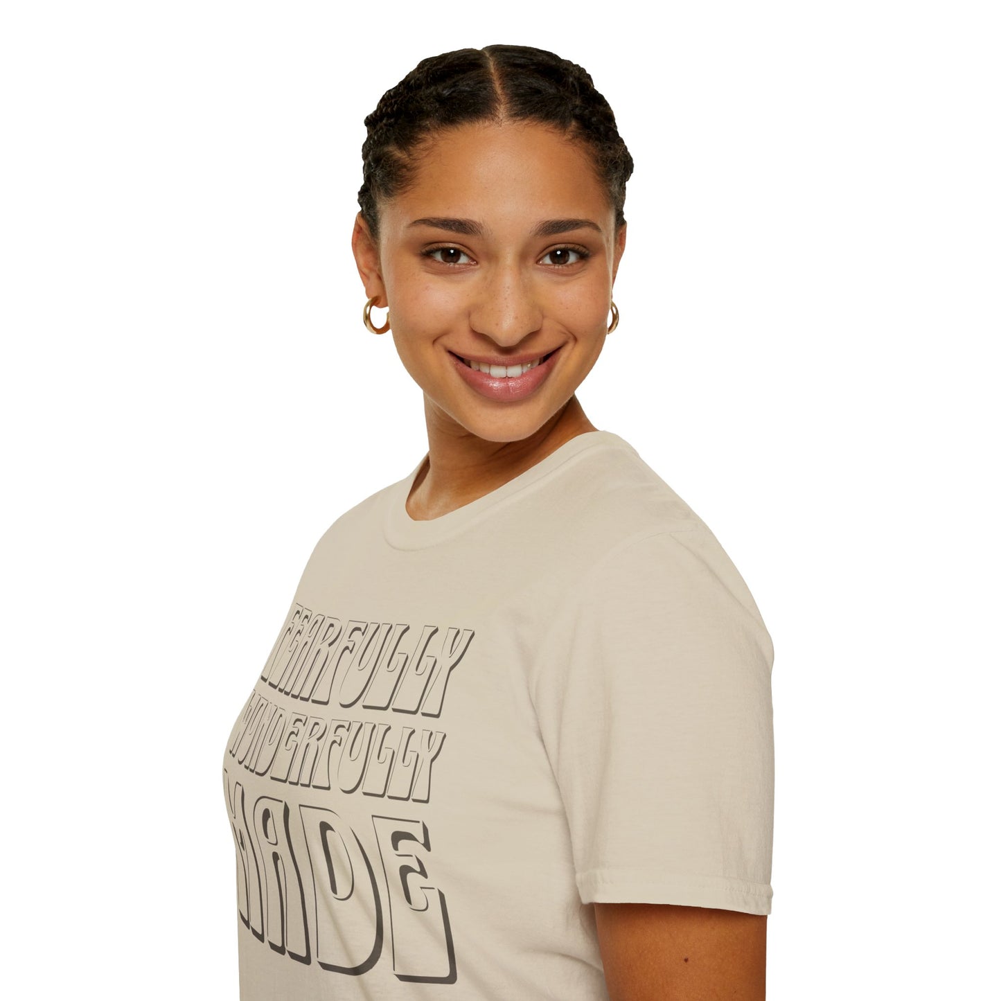 "Fearfully Wonderfully Made" Unisex Softstyle Tee