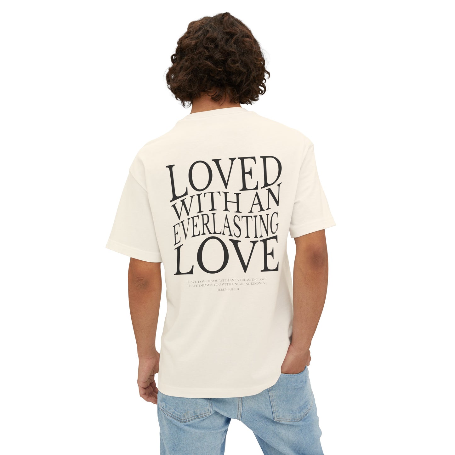 "Everlasting Love" Adult Unisex Oversized Boxy Tee