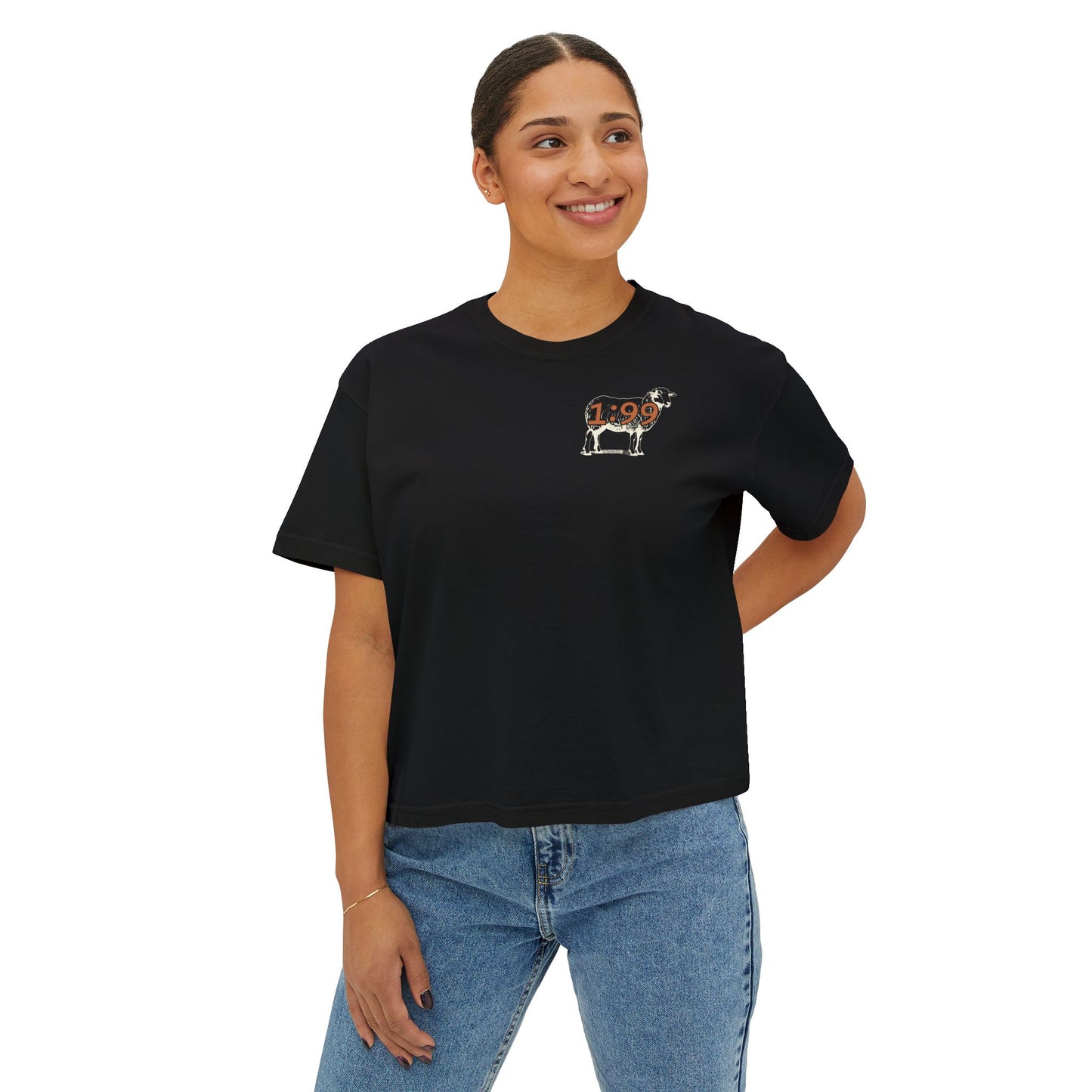 "I AM THE ONE" WOMEN'S BOXY TEE