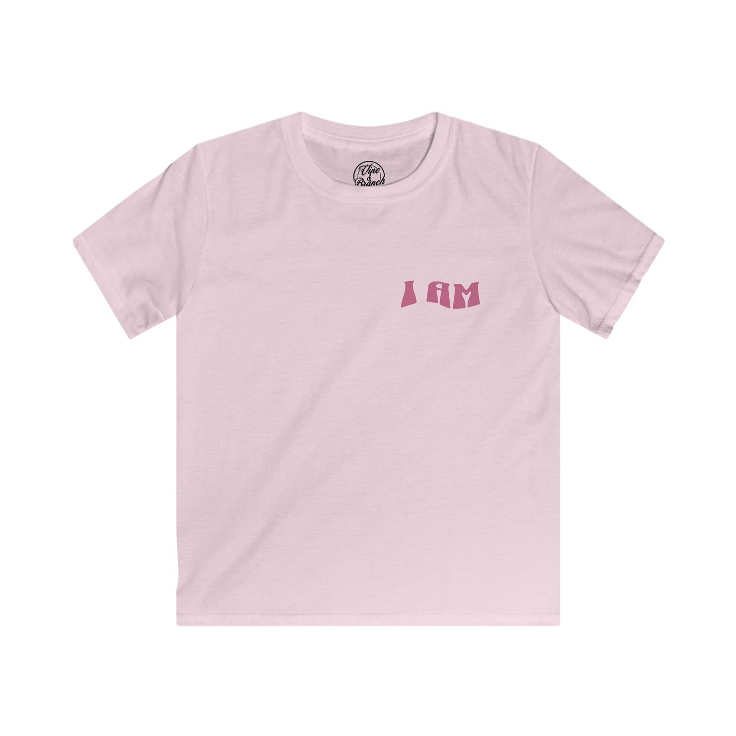 "I Am Who I Am" Kids Softstyle Tee