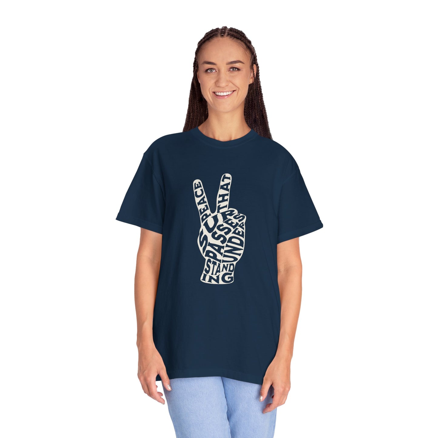 "PEACE" UNISEX PREMIUM TEE